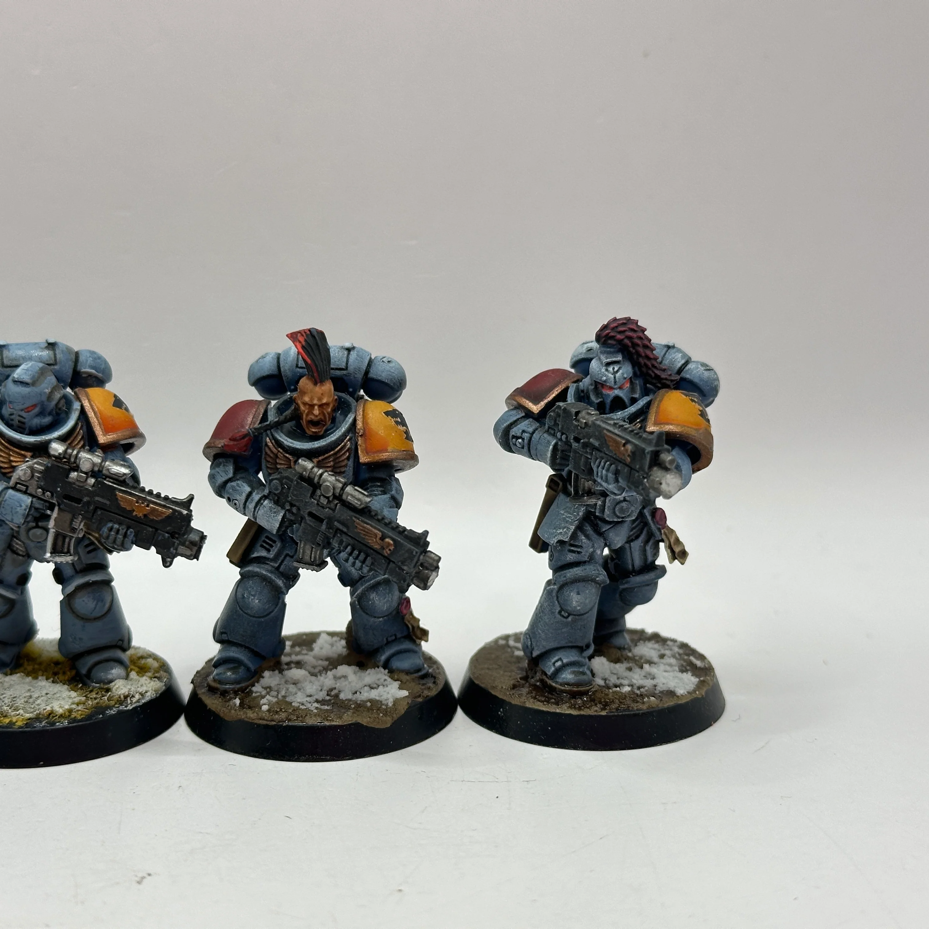 Warhammer 40k: Space Marines Space Wolves Intercessors - Well Painted (AI128) - Image 7