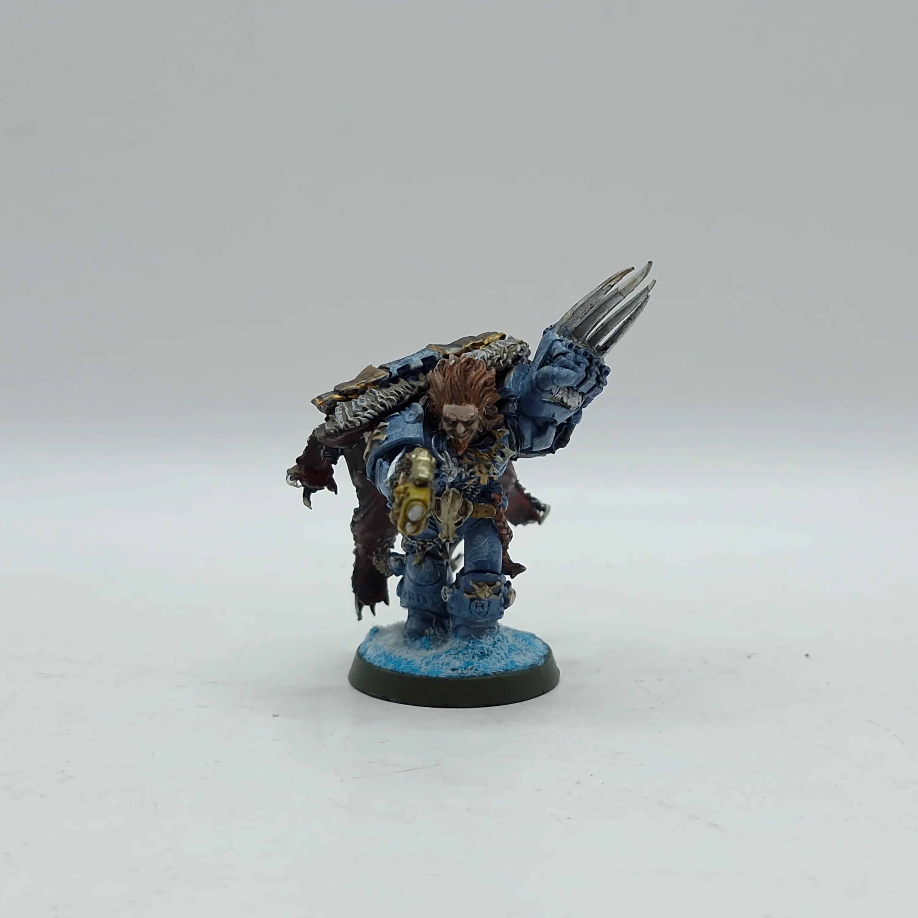 Warhammer 40k: Space Marines Space Wolves Metal Lukas the Trickster - Well Painted (AZ183) - Image 5