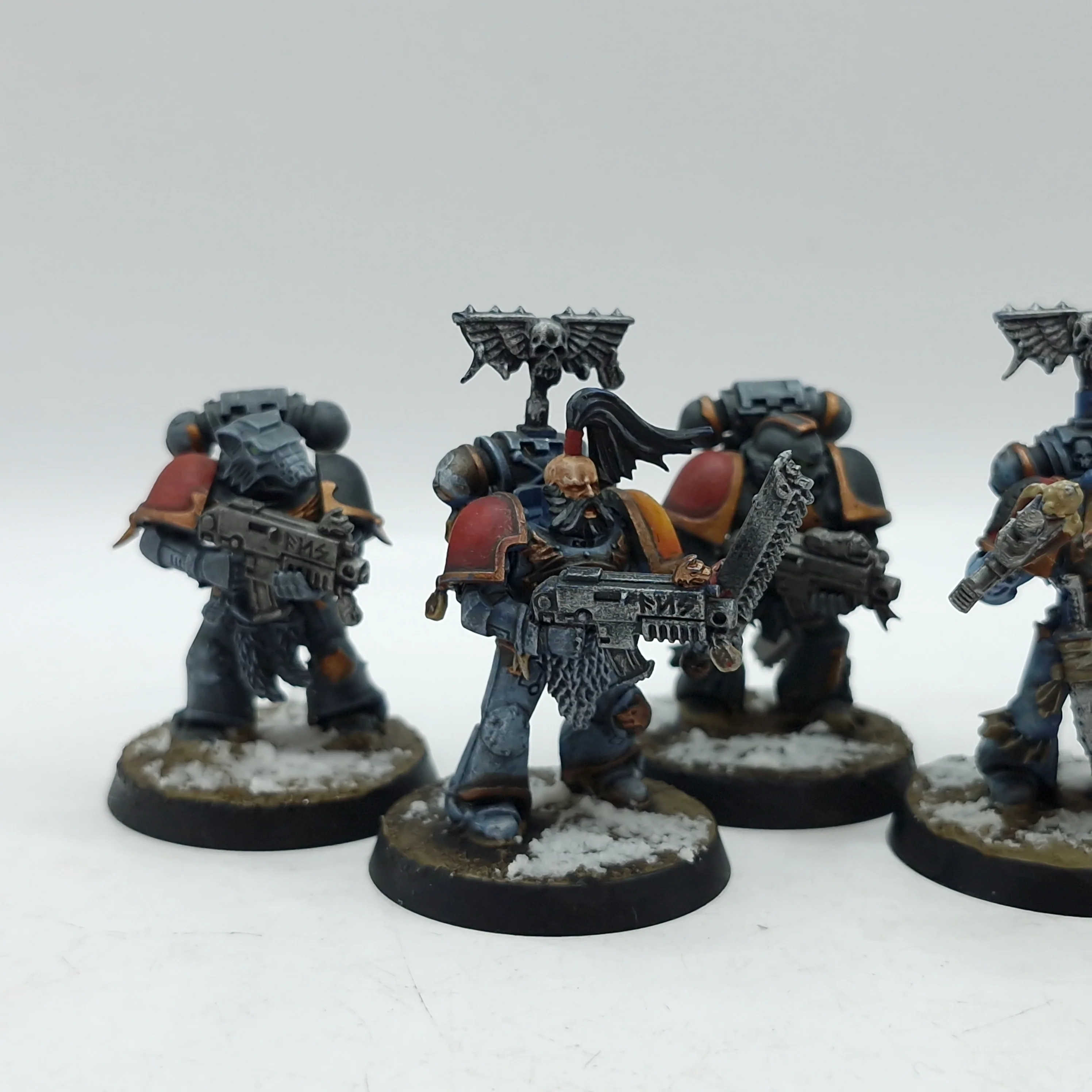 Warhammer 40k: Space Marines Space Wolves Old Blood Claws - Well Painted (BJ028) - Image 3