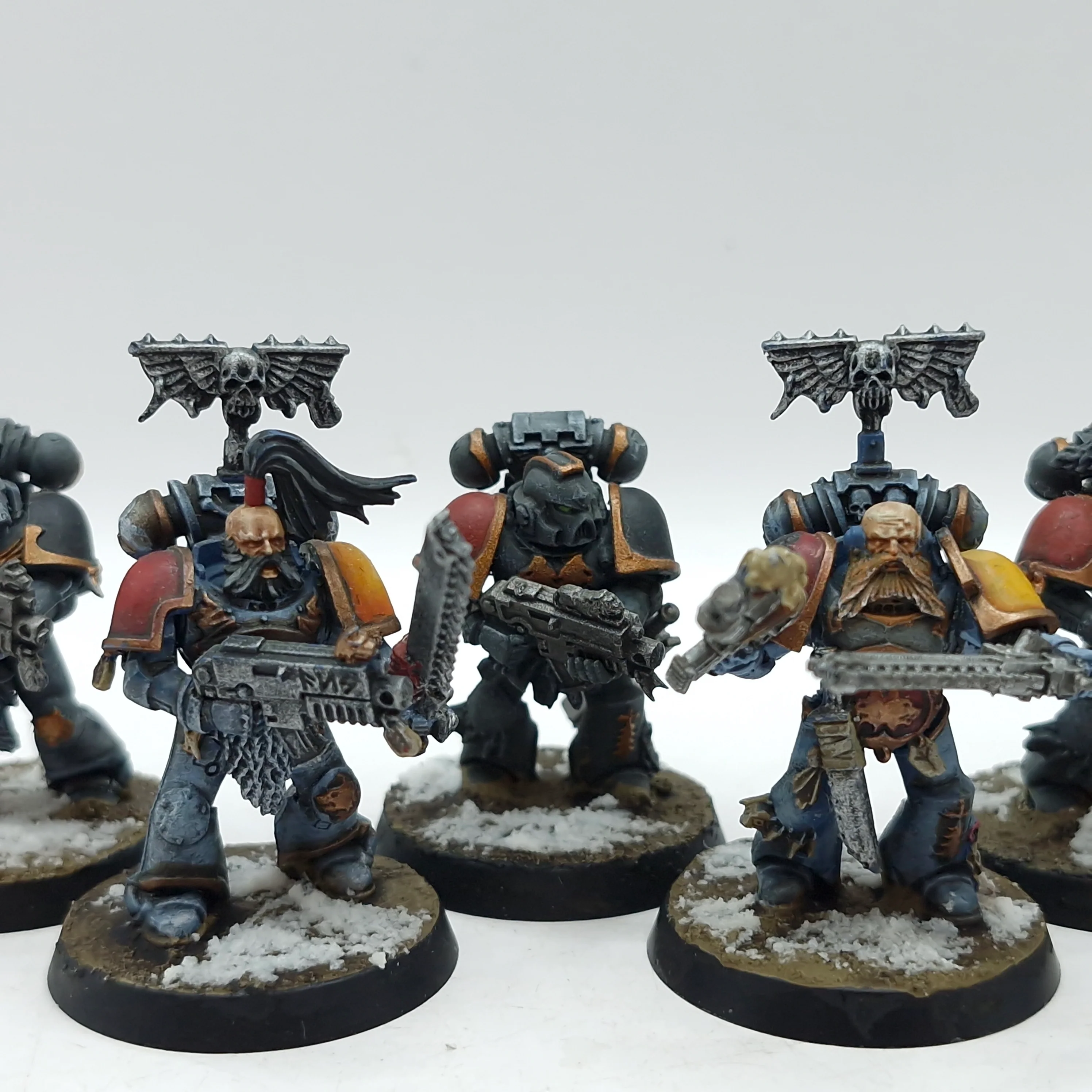 Warhammer 40k: Space Marines Space Wolves Old Blood Claws - Well Painted (BJ028) - Image 4