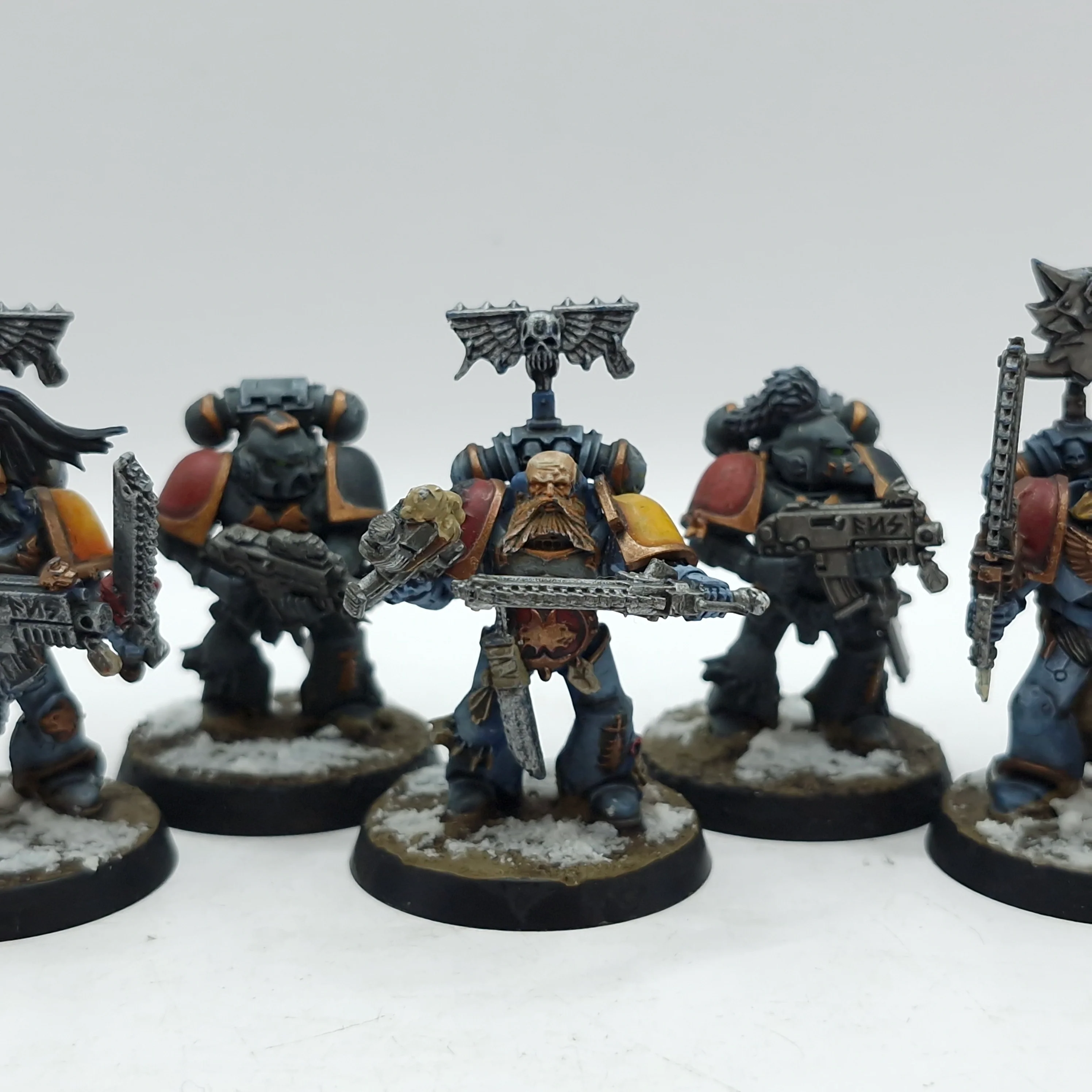 Warhammer 40k: Space Marines Space Wolves Old Blood Claws - Well Painted (BJ028) - Image 5
