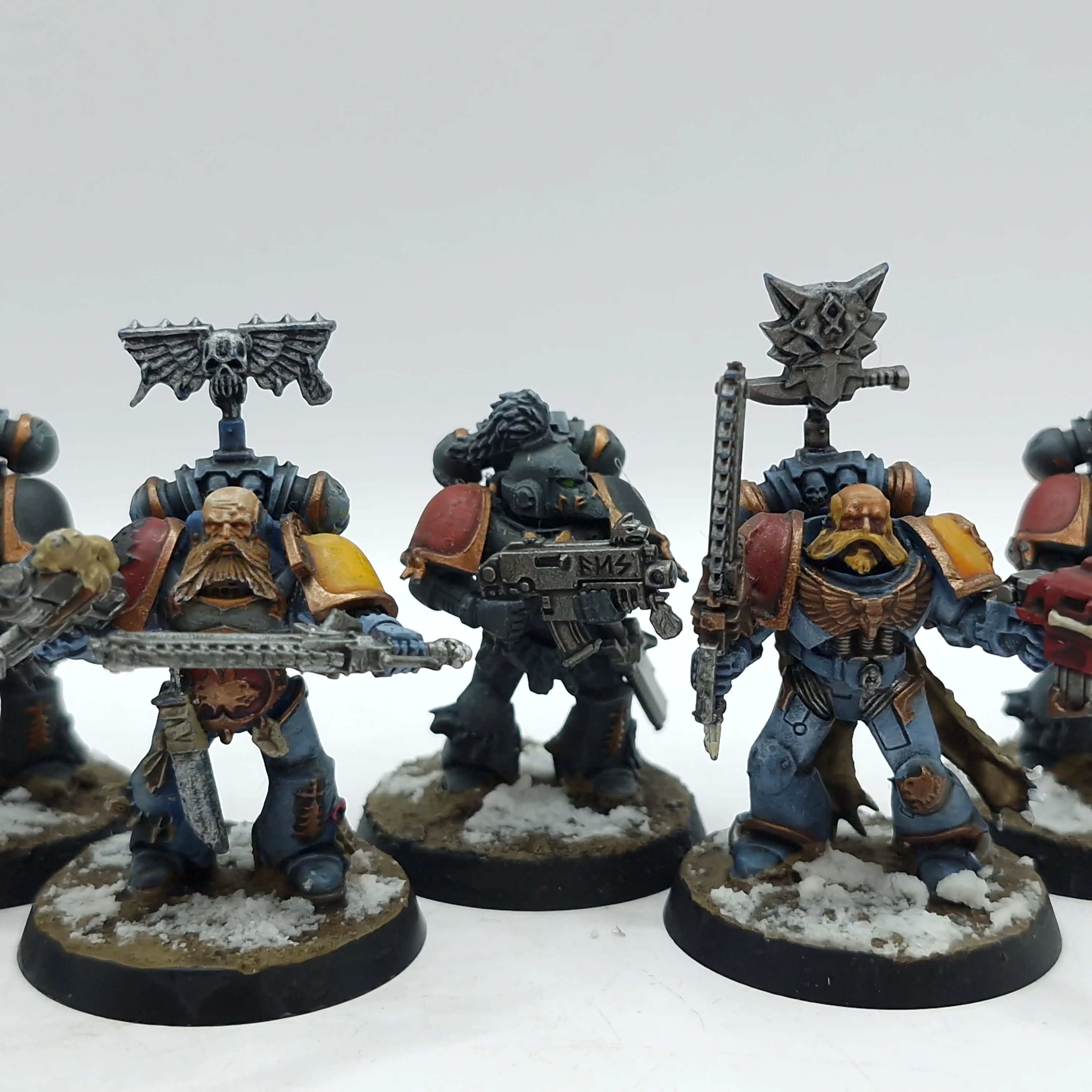 Warhammer 40k: Space Marines Space Wolves Old Blood Claws - Well Painted (BJ028) - Image 6