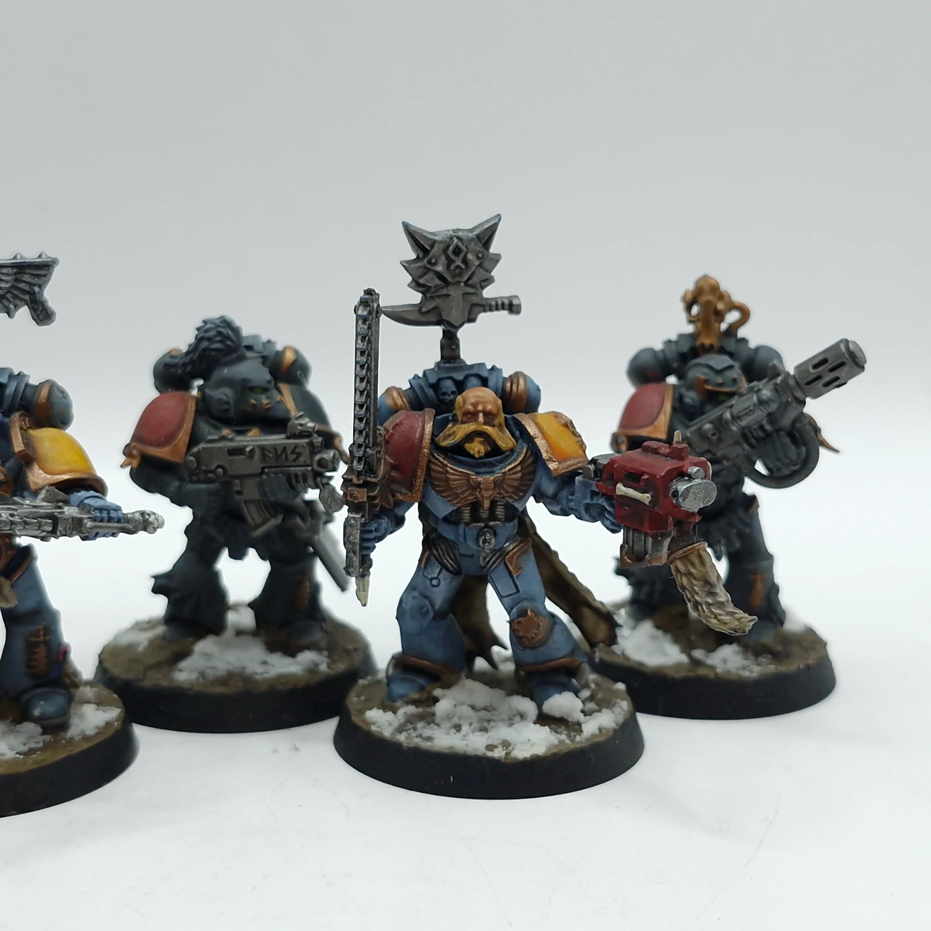 Warhammer 40k: Space Marines Space Wolves Old Blood Claws - Well Painted (BJ028) - Image 7