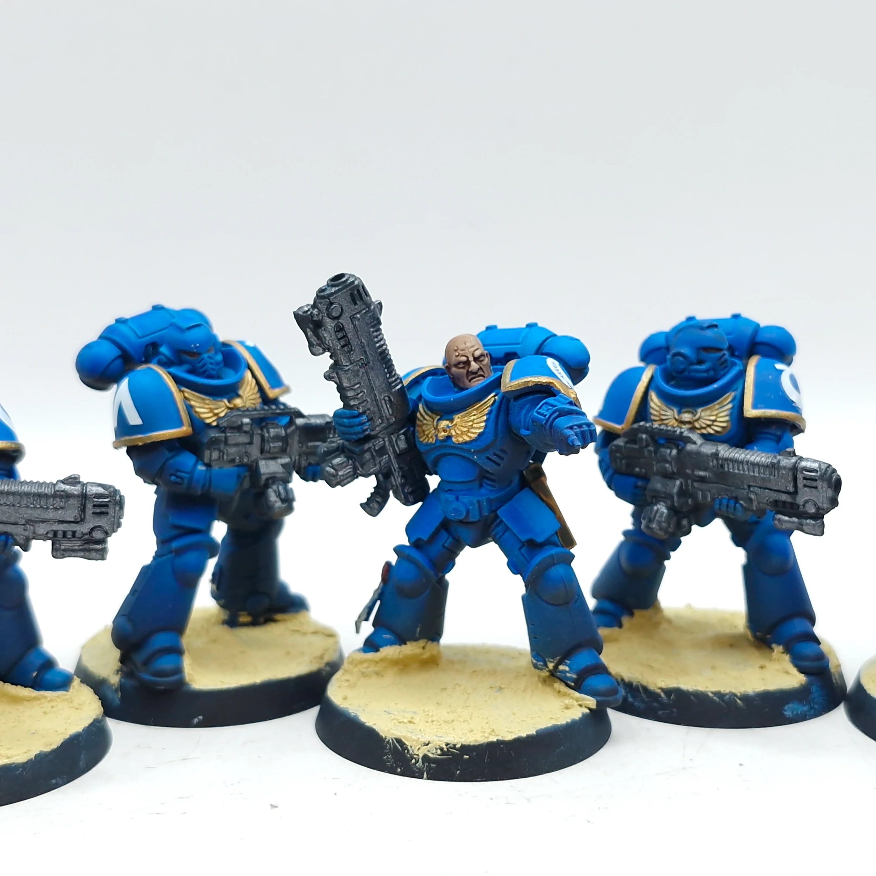 Warhammer 40k: Space Marines Ultramarines Hellblasters (AO012) - Image 4
