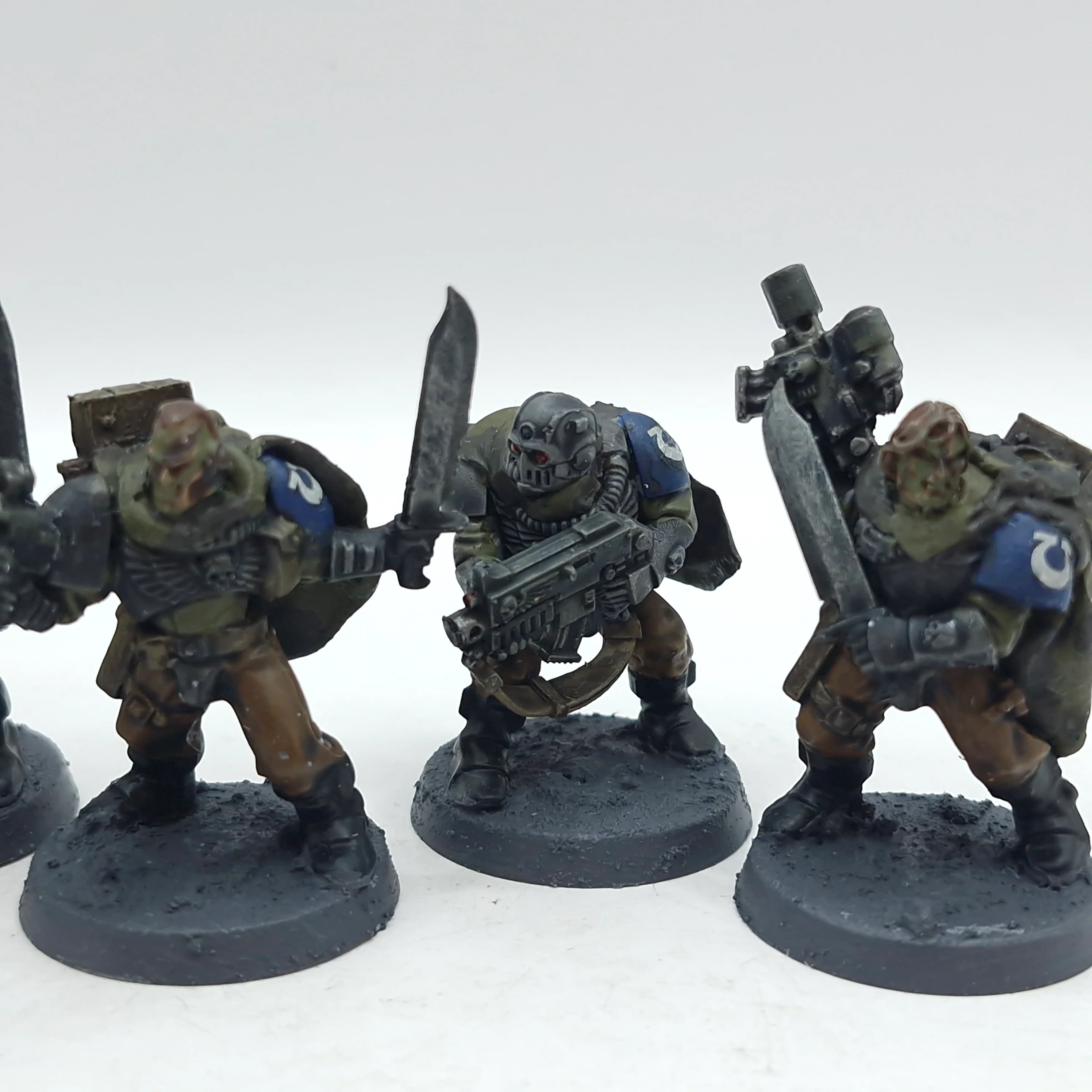 Warhammer 40k: Space Marines Ultramarines Scouts - Painted (BH005) - Image 5