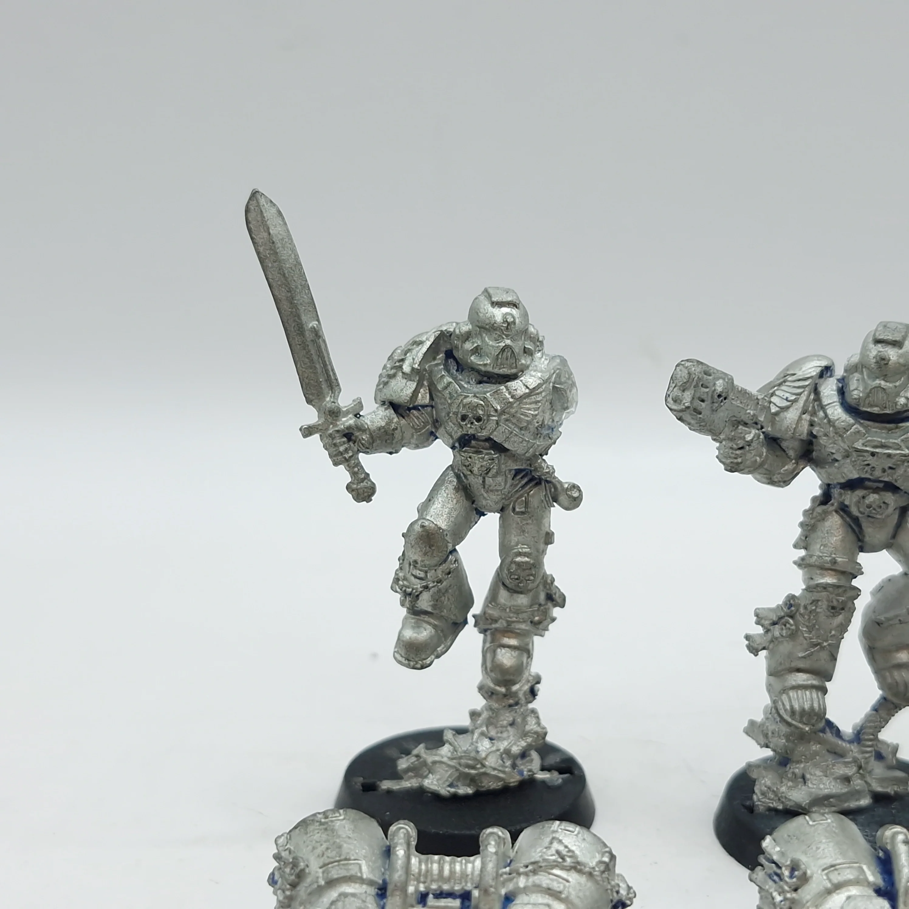 Warhammer 40k: Space Marines x4 Metal Vanguard Veterans (AT189) - Image 2