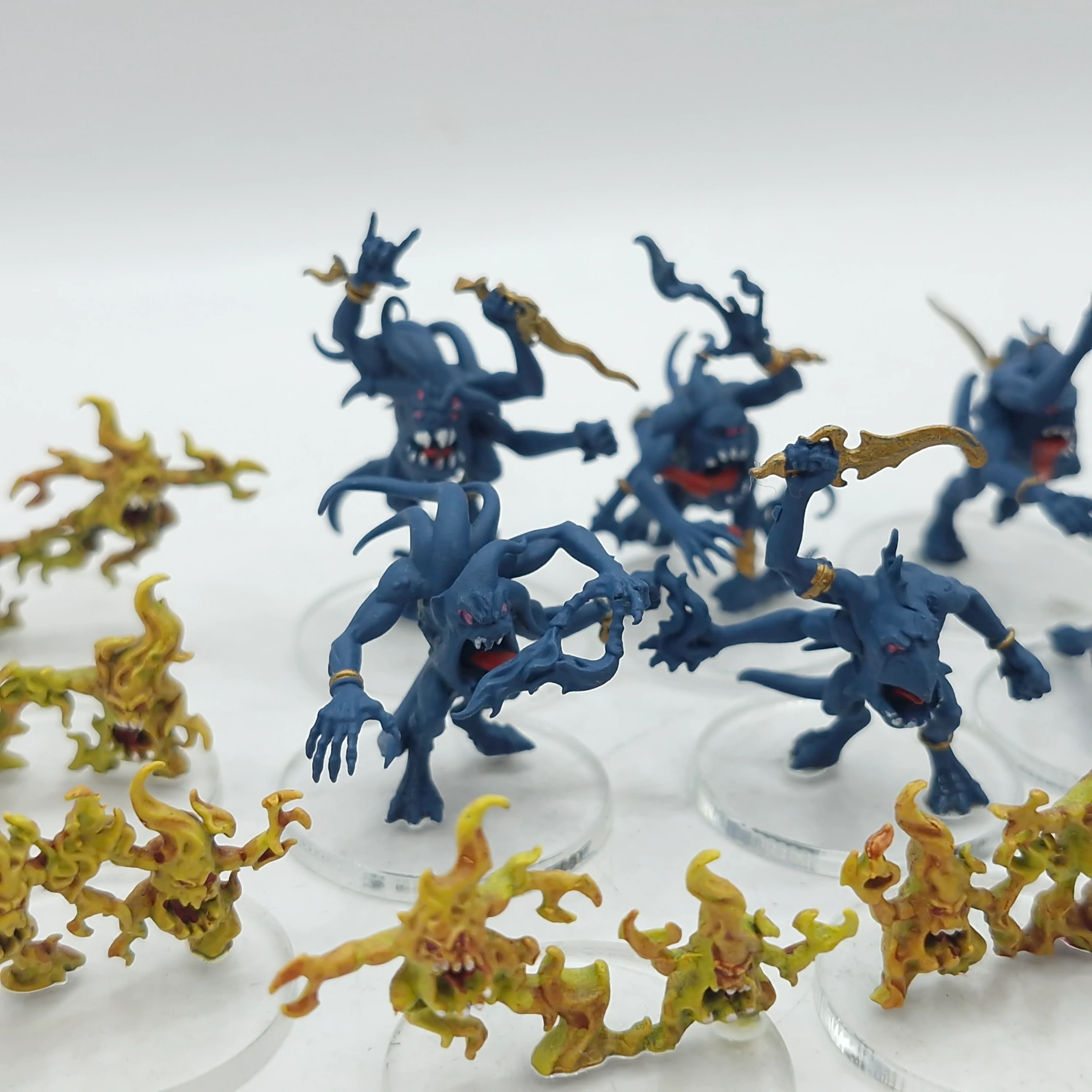 Warhammer 40k: Thousand Sons Blue Horrors of Tzeetnch - Painted (AZ223) - Image 6