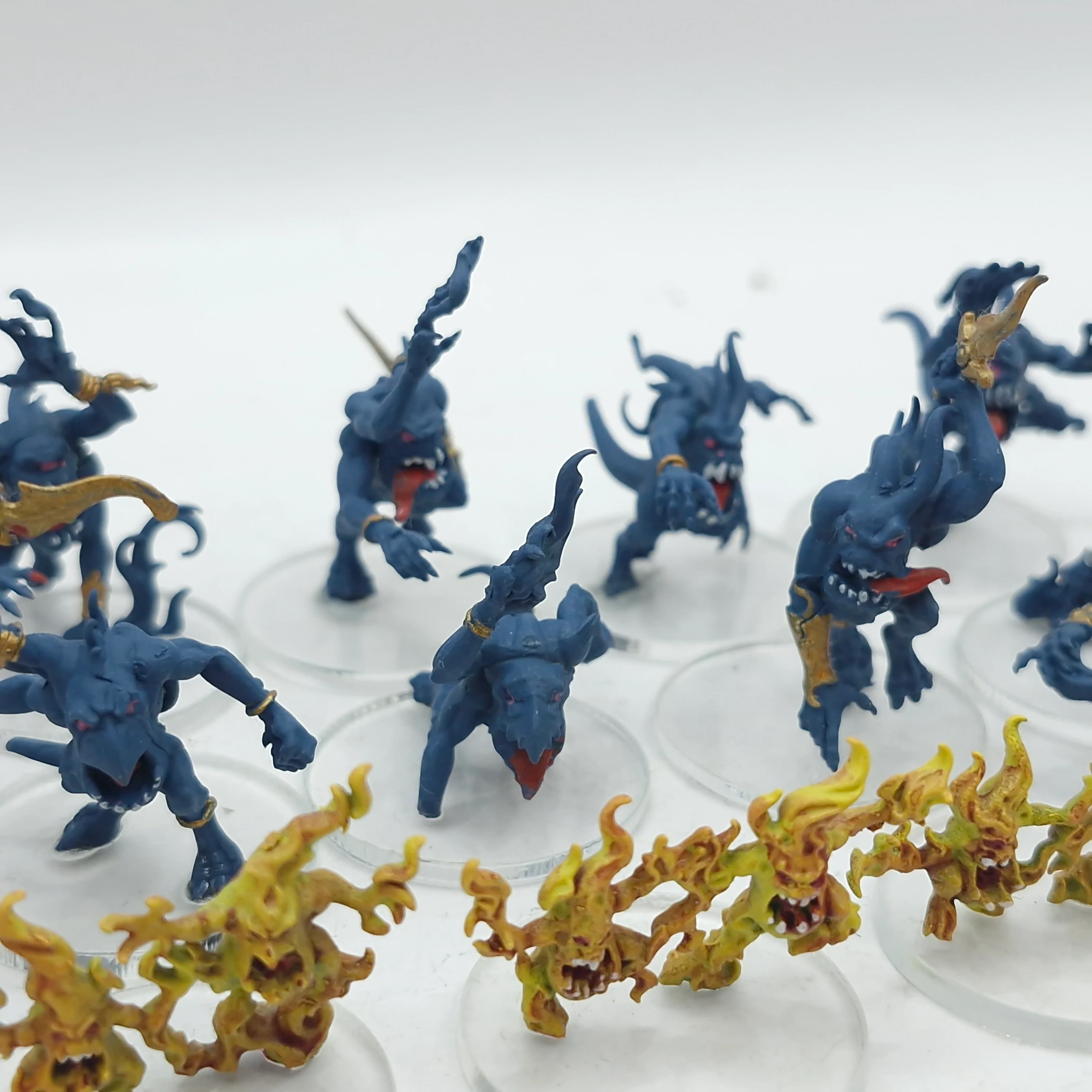 Warhammer 40k: Thousand Sons Blue Horrors of Tzeetnch - Painted (AZ223) - Image 7