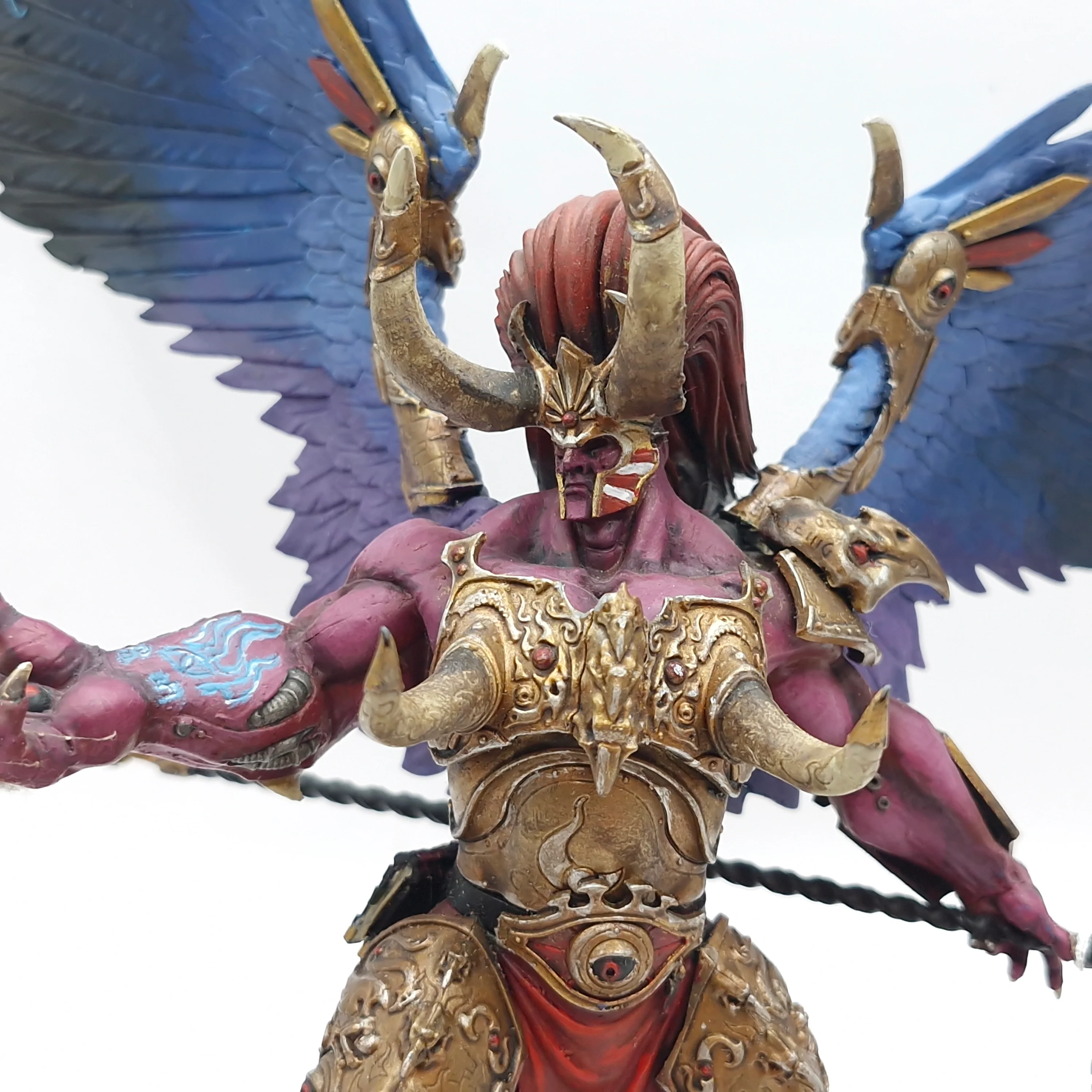 Warhammer 40k: Thousand Sons Daemon Primarch Magnus the Red - Painted (AR028) - Image 2
