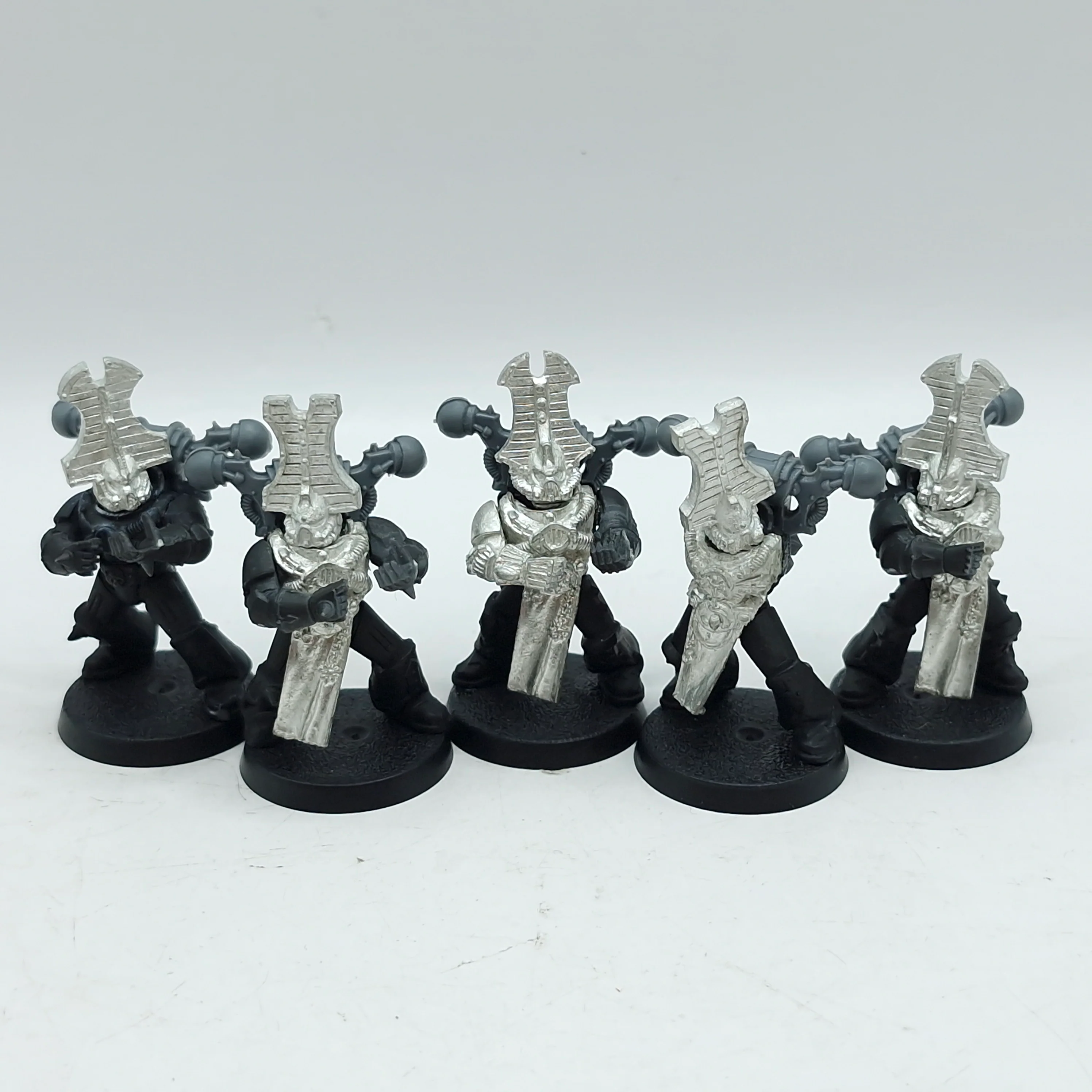 Warhammer 40k: Thousand Sons Old Metal Rubric Marines (AT141)