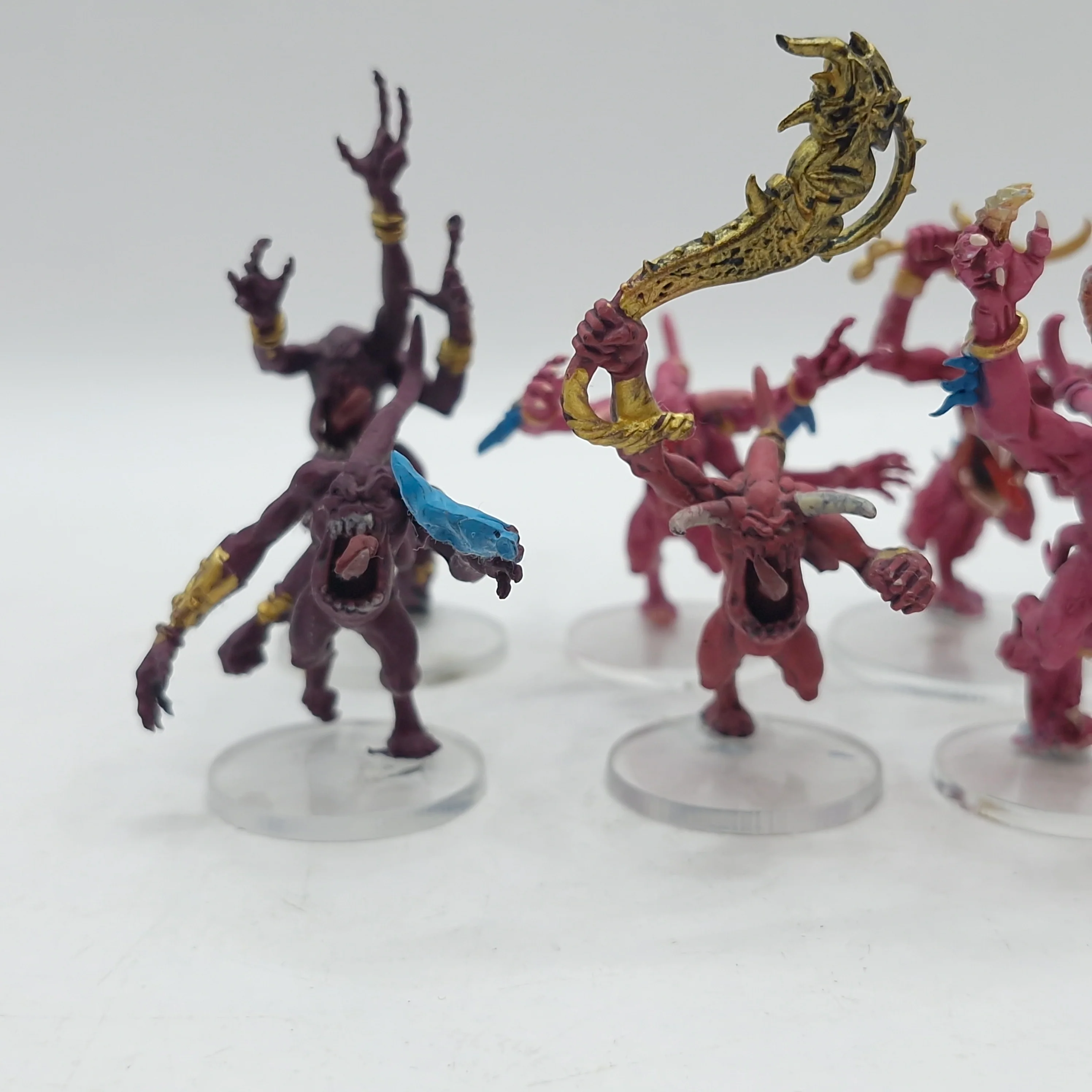 Warhammer 40k: Thousand Sons Pink Horrors of Tzeentch - Painted (AT088) - Image 2