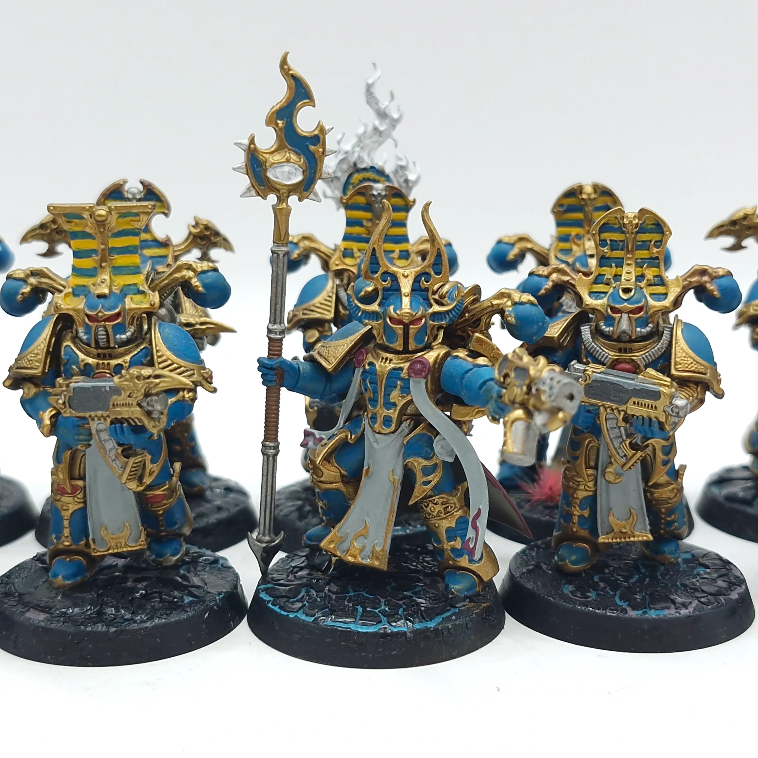 Warhammer 40k: Thousand Sons Rubric Marines - Magnetised Weapon Options - Painted (AI061) - Image 3