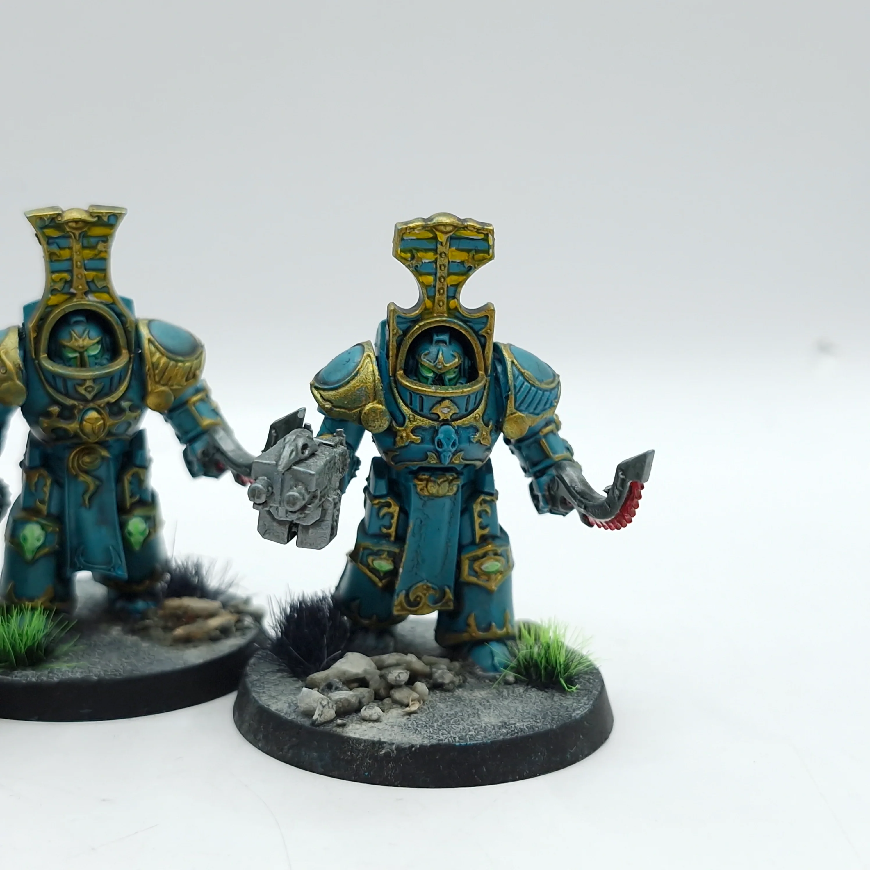 Warhammer 40k: Thousand Sons Scarab Occult Terminators - Well Painted (AZ026) - Image 6