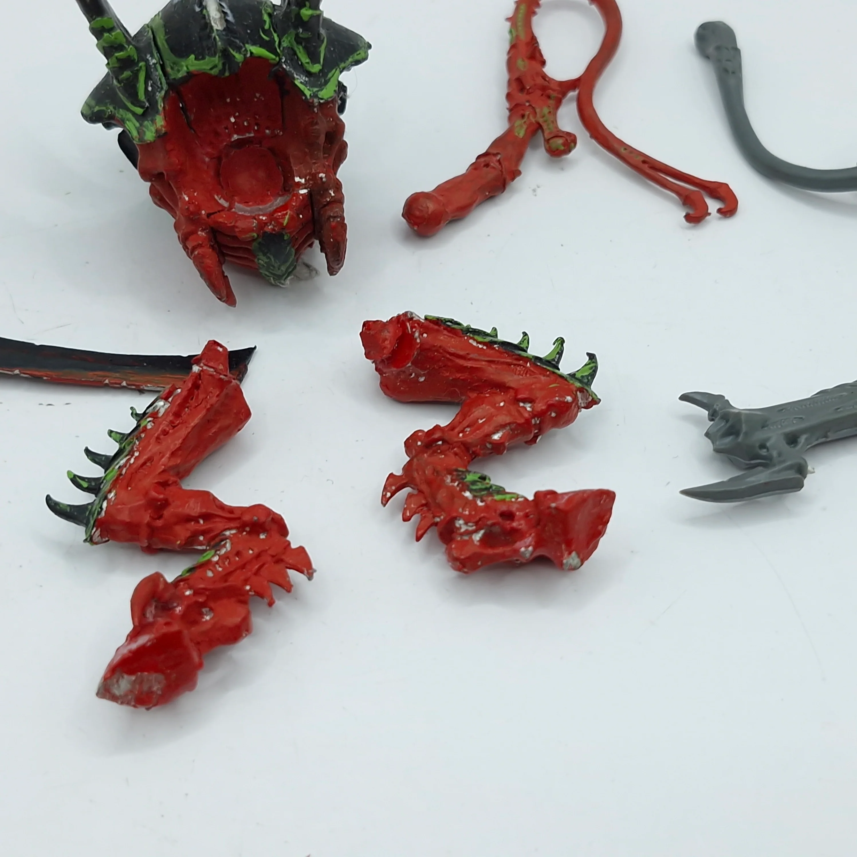 Warhammer 40k: Tyranids Metal Hive Tyrant Parts (AZ073) - Image 5