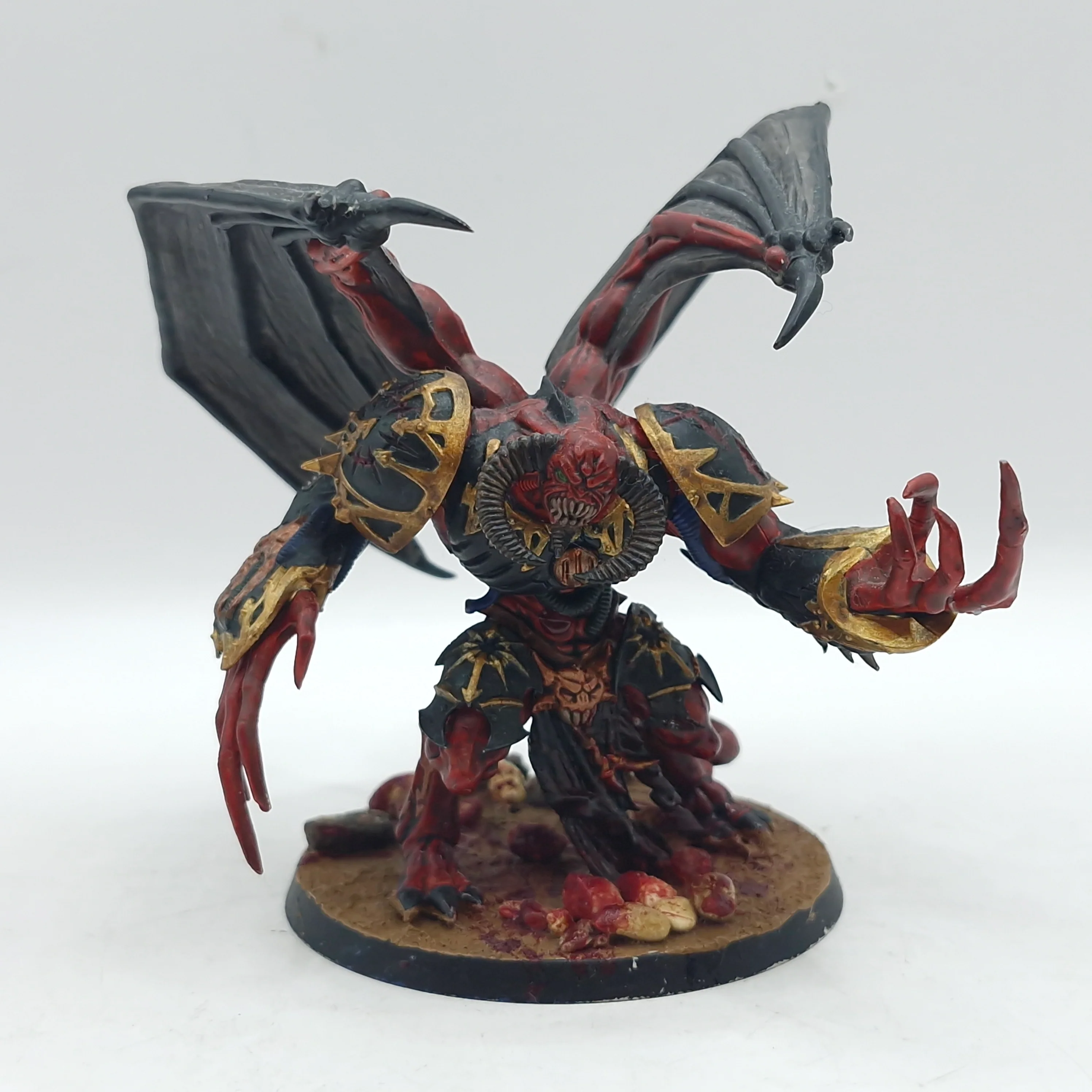 Warhammer 40k: World Eaters Daemon Prince Old - Painted (AJ224)