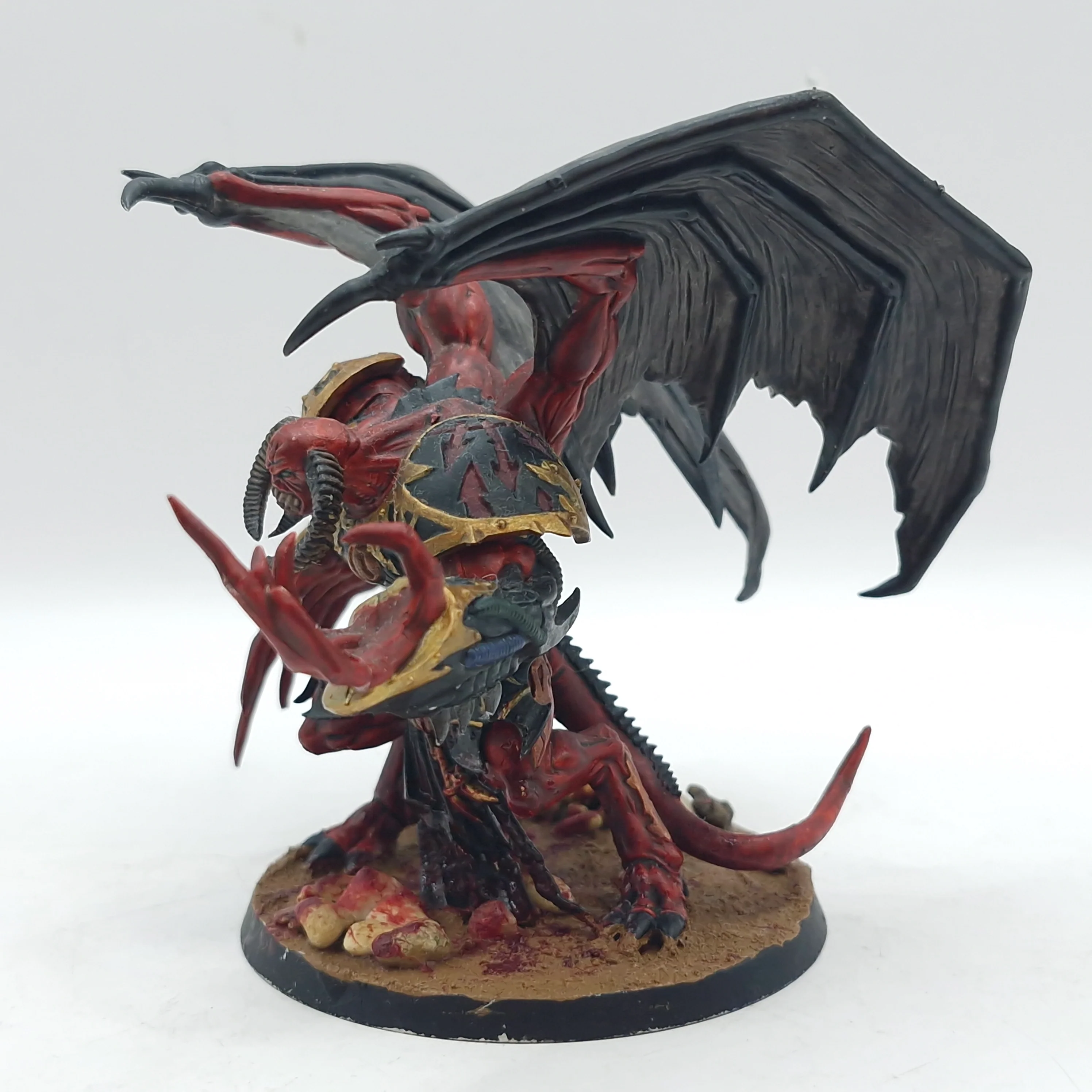 Warhammer 40k: World Eaters Daemon Prince Old - Painted (AJ224) - Image 2