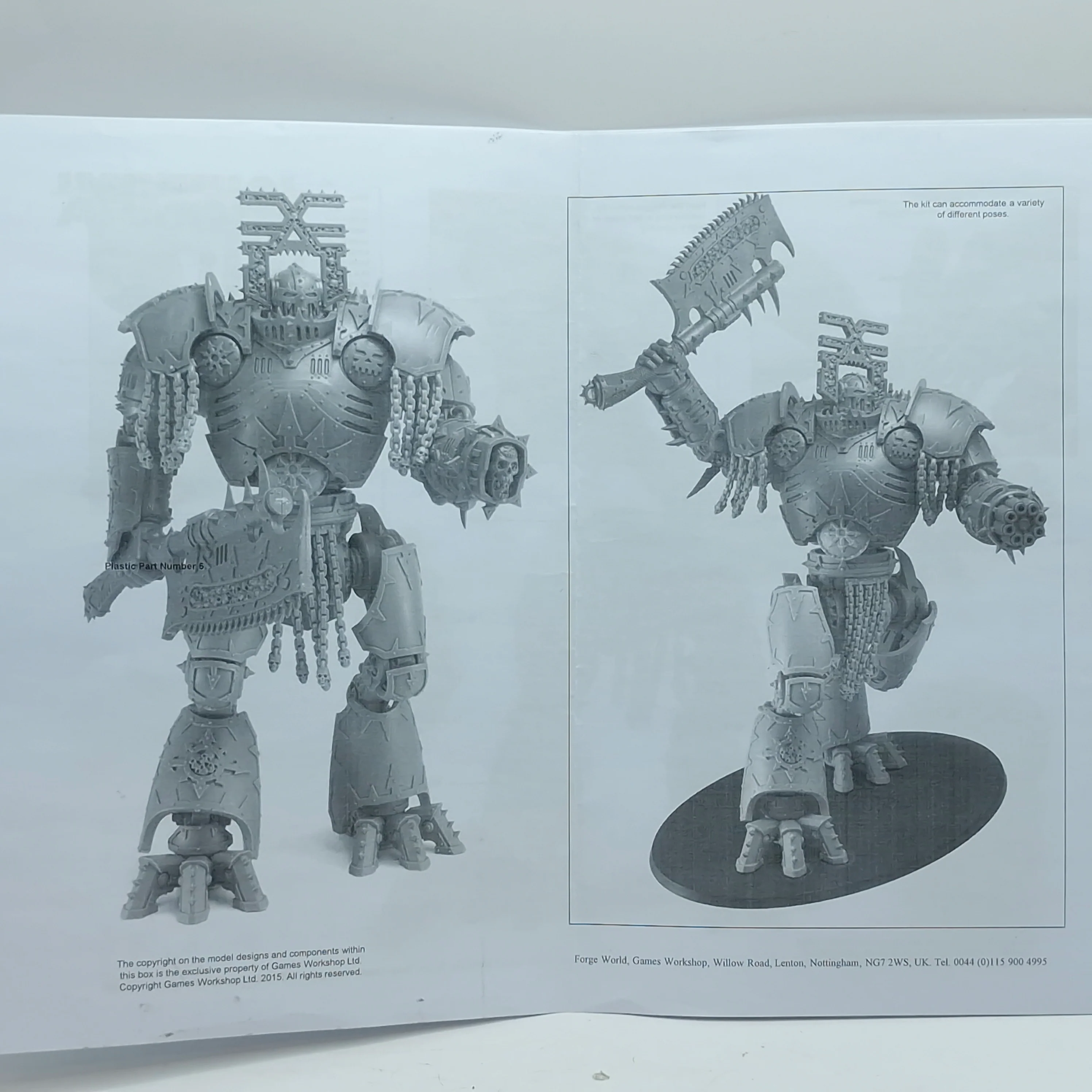 Warhammer 40k: World Eaters Forge World Kytan Ravager OOP BNIB (AY124) - Image 5