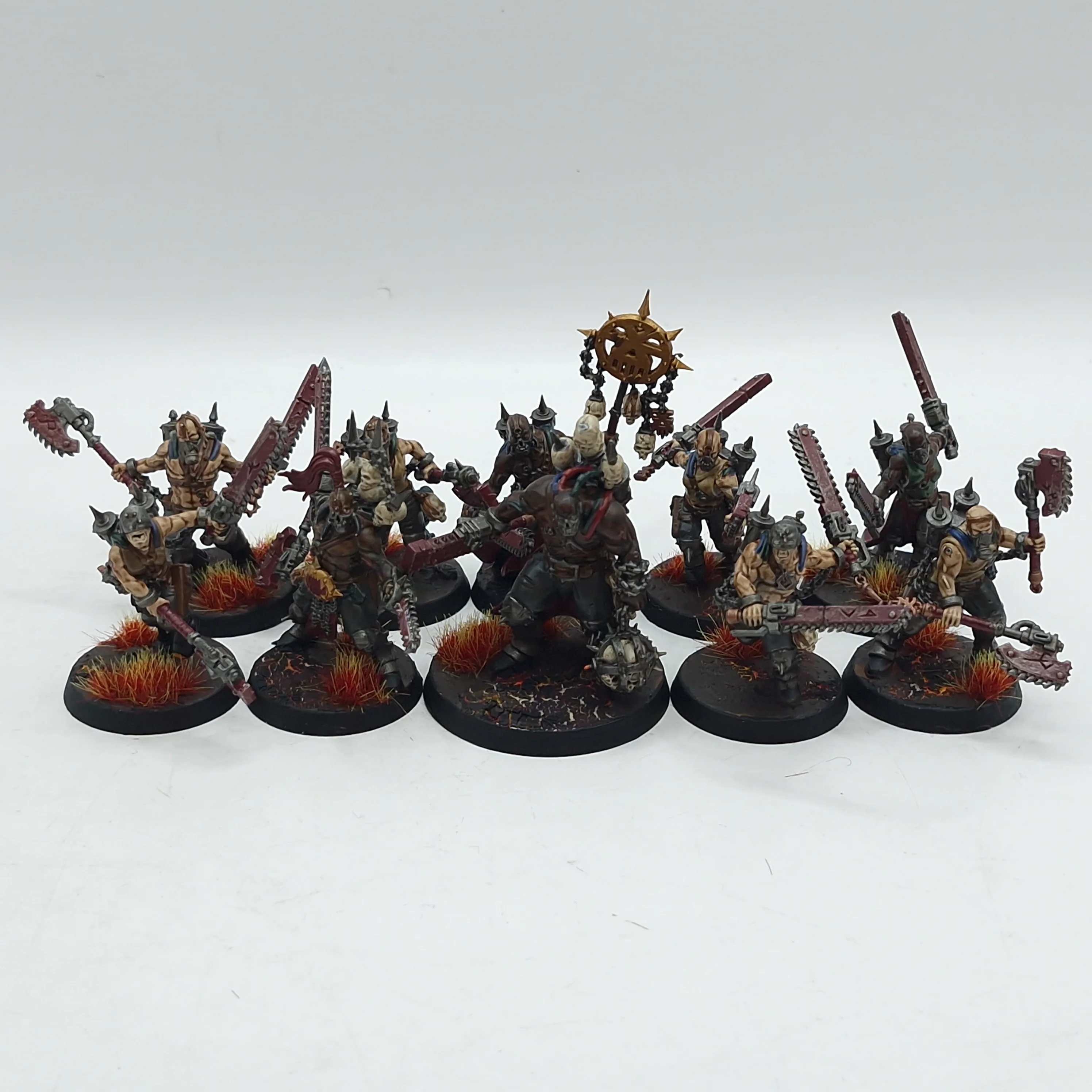 Warhammer 40k: World Eaters Jakhals - Painted (AJ121)
