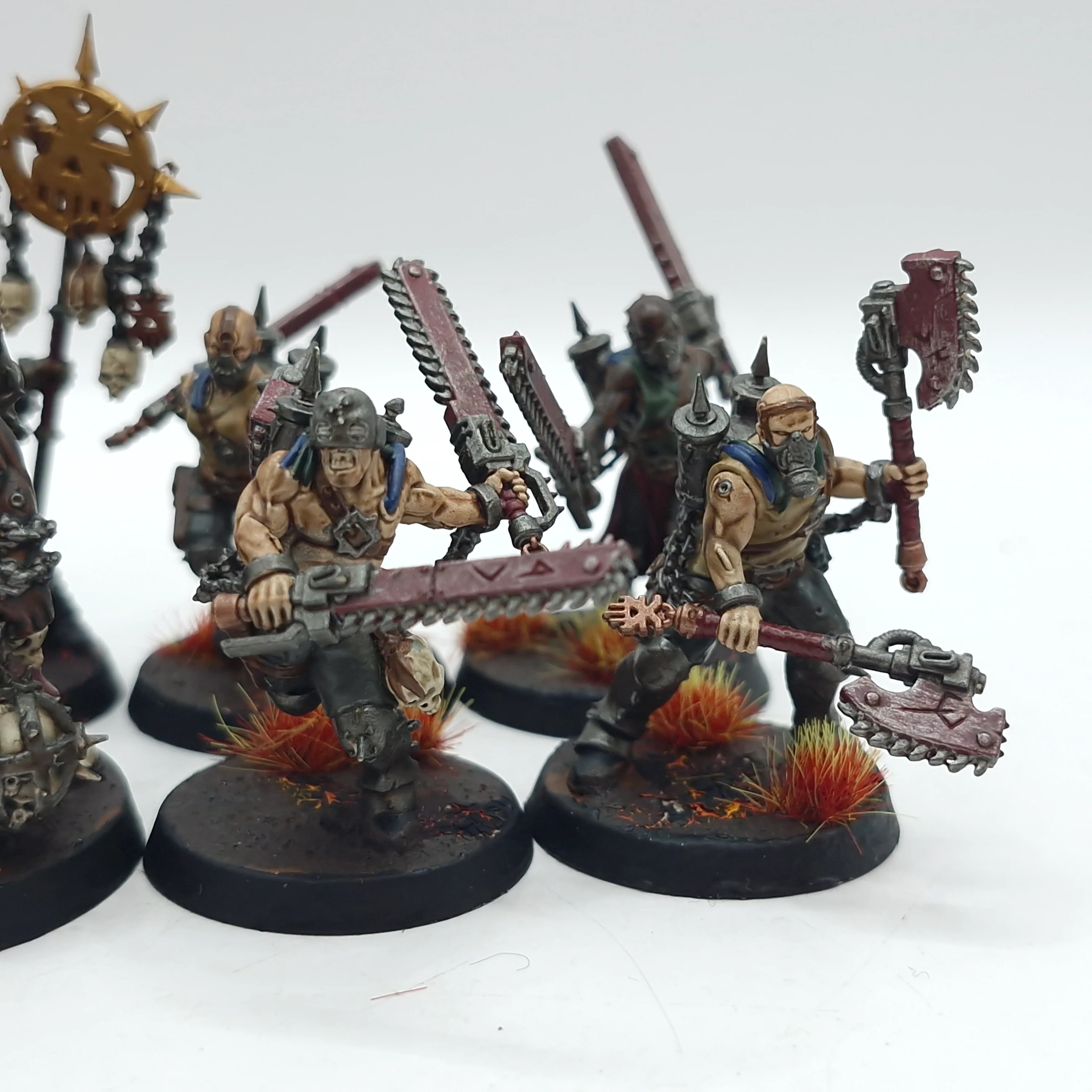 Warhammer 40k: World Eaters Jakhals - Painted (AJ121) - Image 4