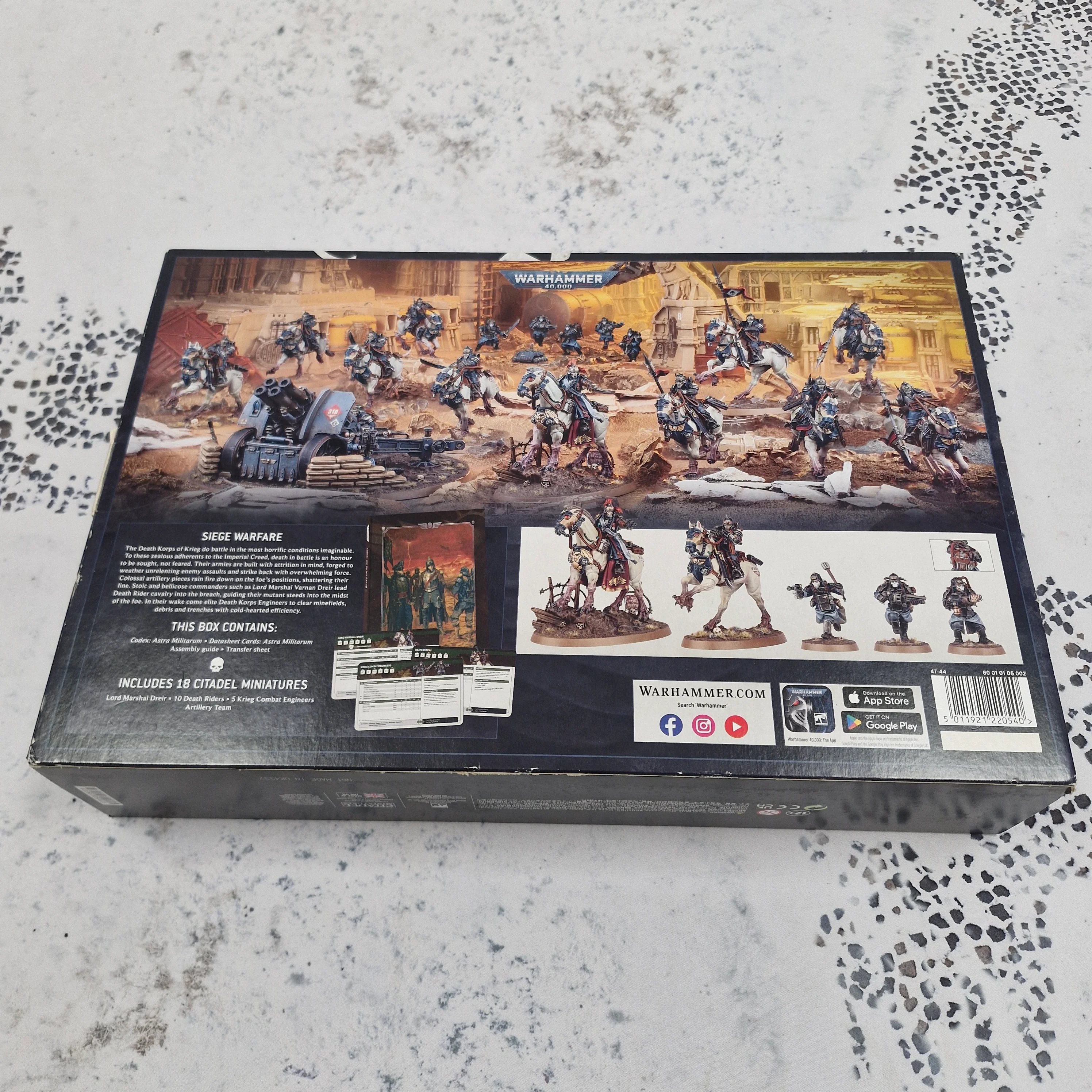 Warhammer 40k Astra Militarum Kreig Army Box - 2nd hand Sealed AY238 - Image 3