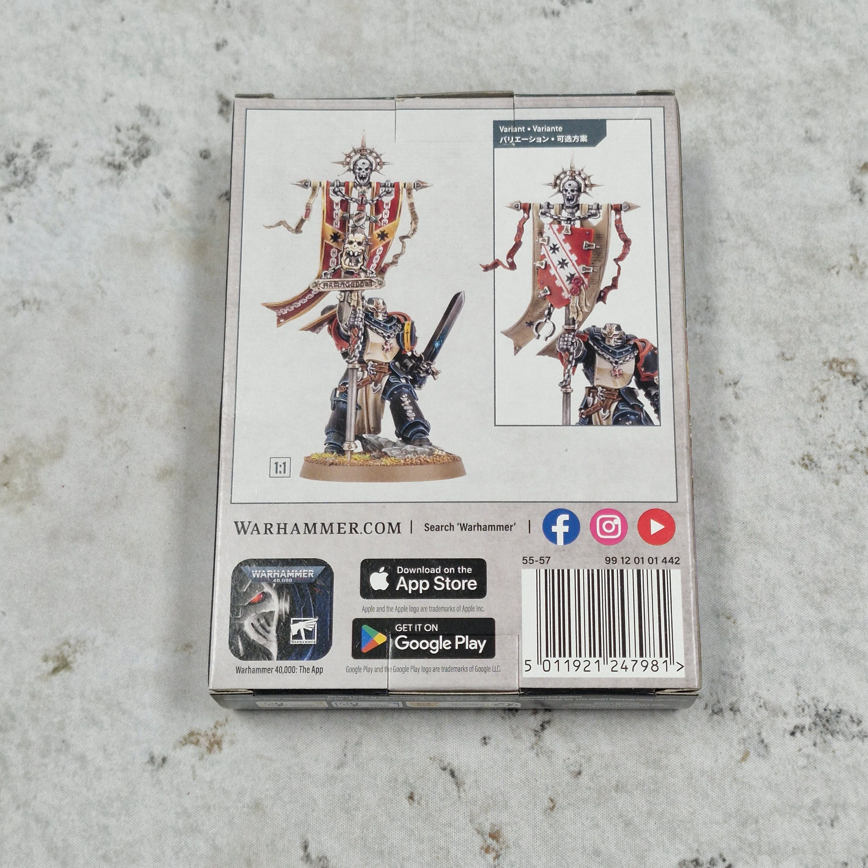 Warhammer 40k Black Templars Crusade Ancient - in Box BB221 - Image 2
