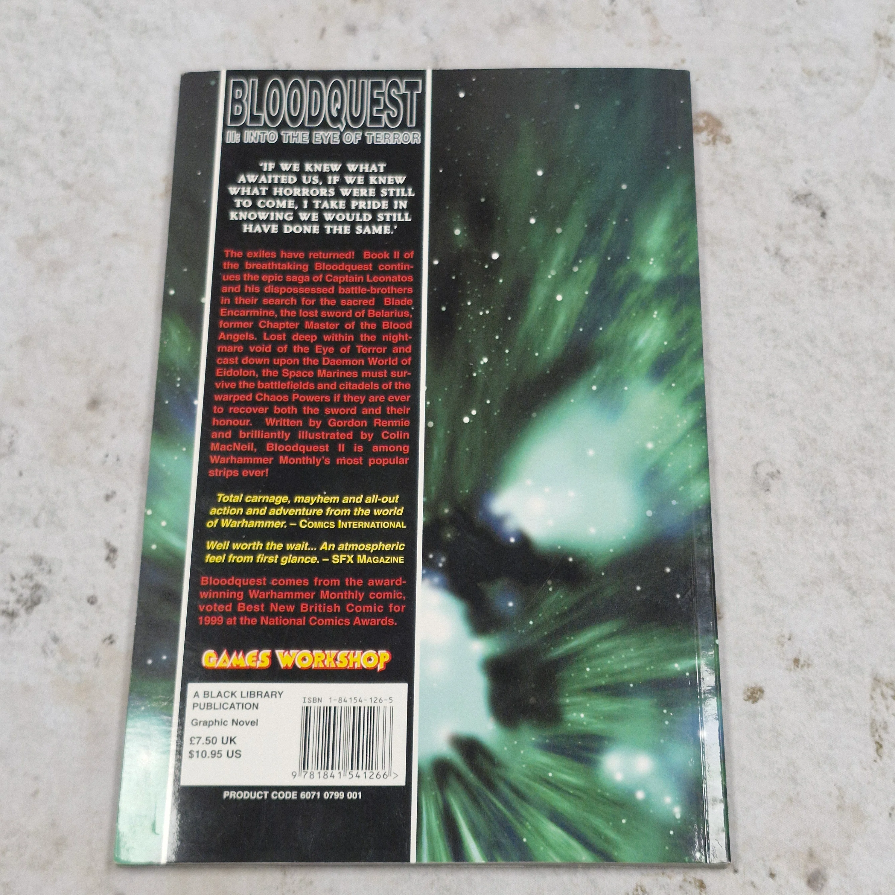 Warhammer 40k Bloodquest Book 2 - 2000 Graphic Novel AV640 - Image 3