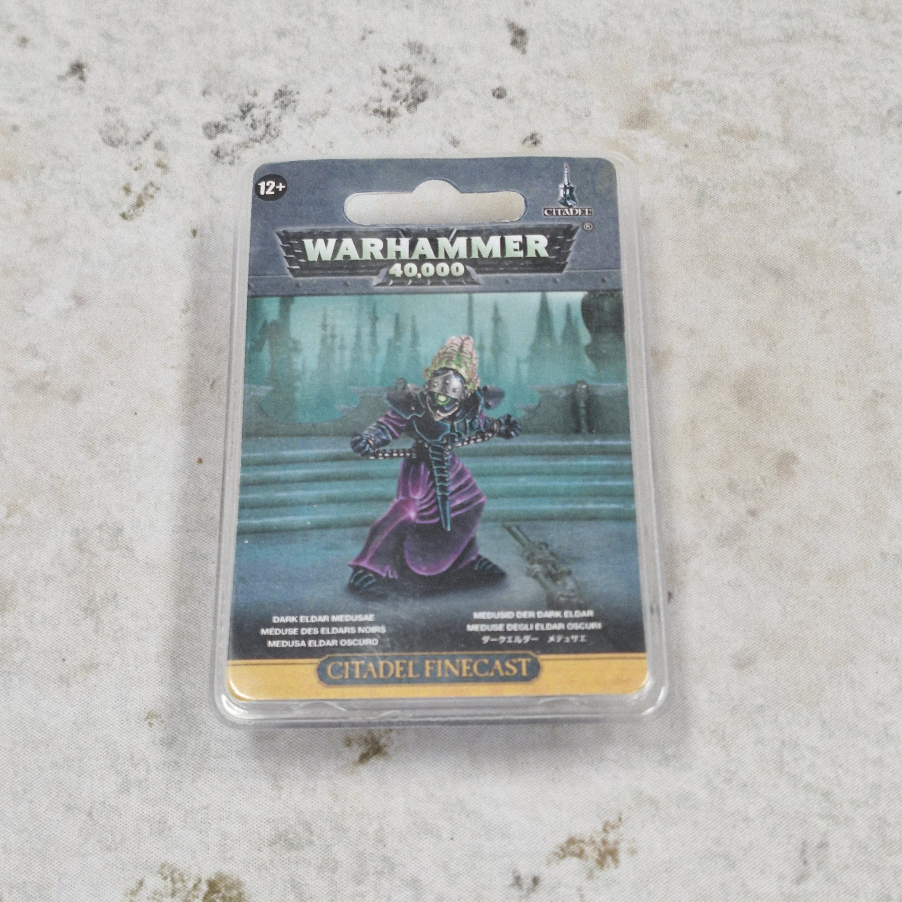 Warhammer 40k Dark Eldar Medusae - Finecast in Blister BD531