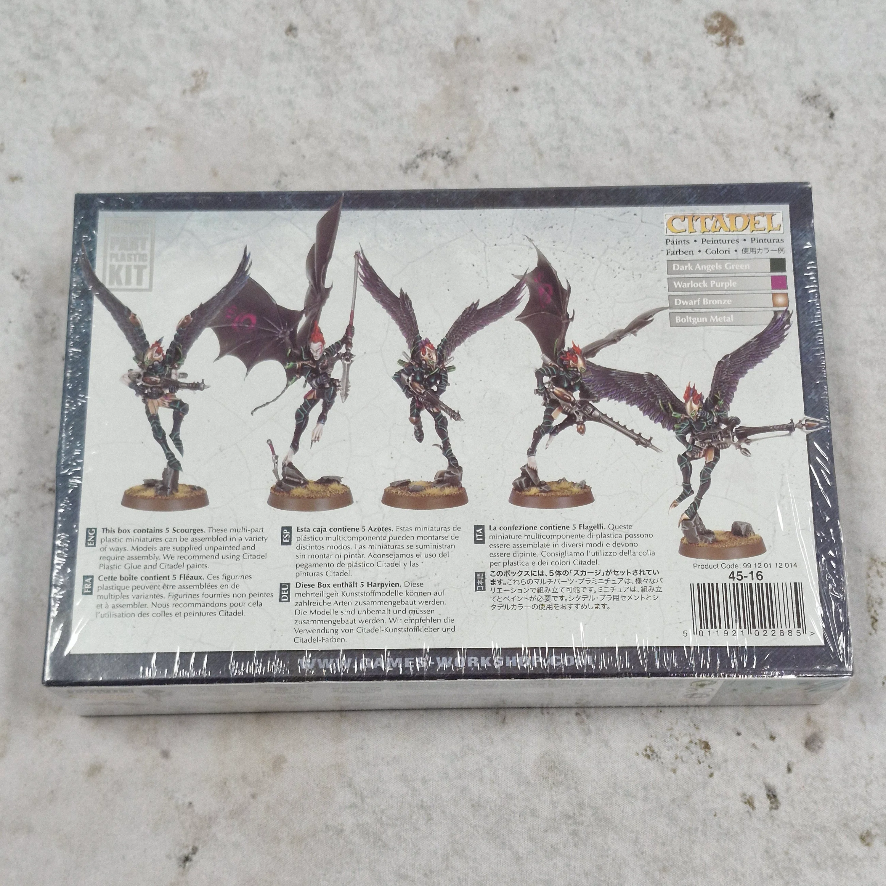 Warhammer 40k Drukhari Dark Eldar Scourges - in Box BB229 - Image 2