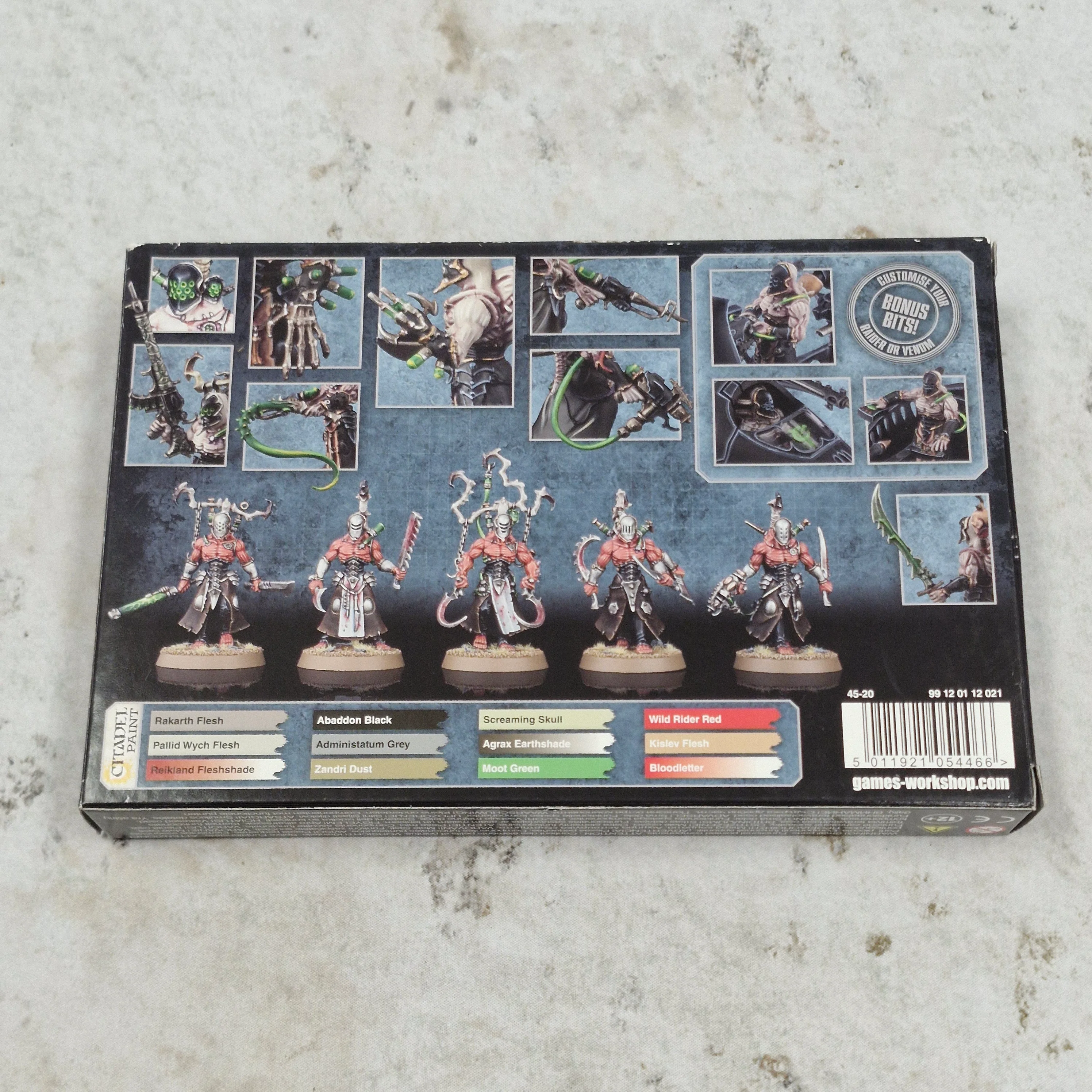 Warhammer 40k Drukhari Dark Eldar Wracks - in Box BB228 - Image 2
