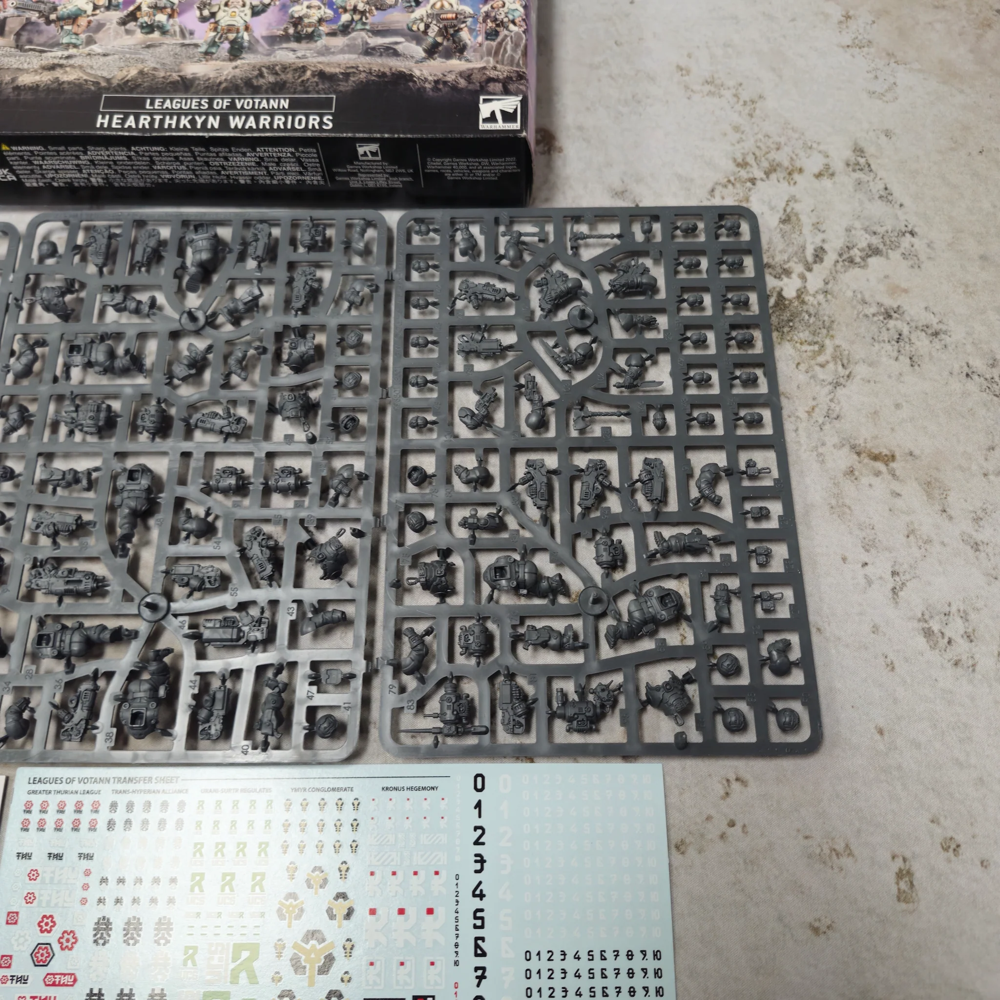 Warhammer 40k Leagues of Votann Hearthkyn Warriors - in Box BD526 - Image 4