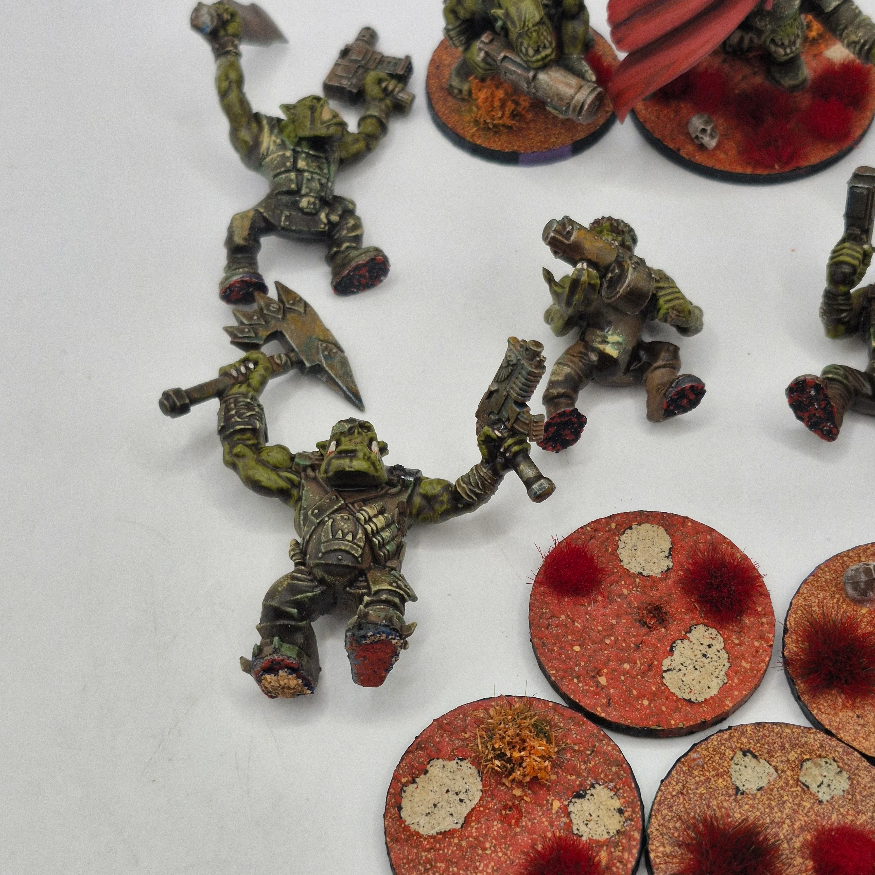 Warhammer 40k Ork Boys x10 - Painted AA141 - Image 3