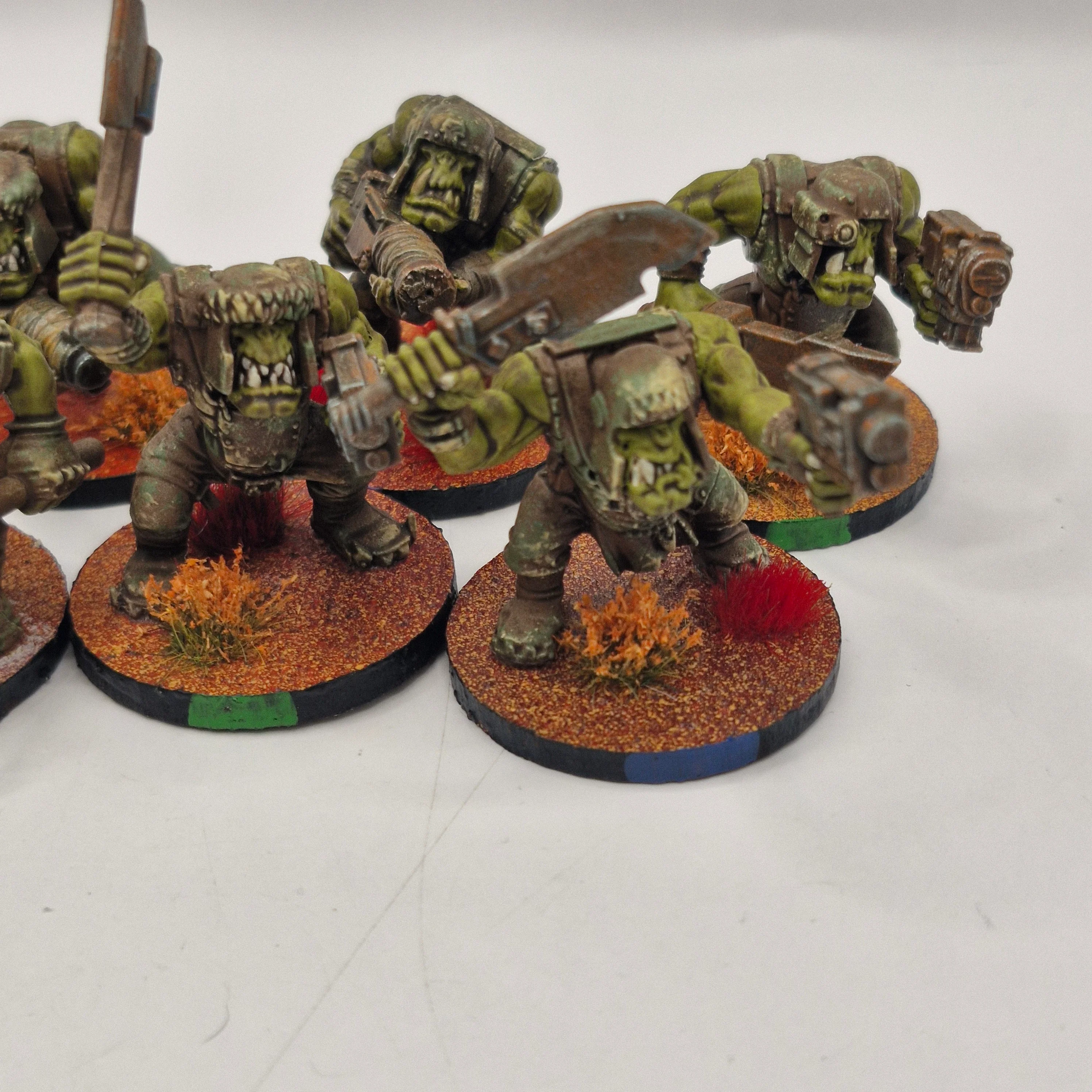 Warhammer 40k Ork Boys x10 - Painted AC040 - Image 4