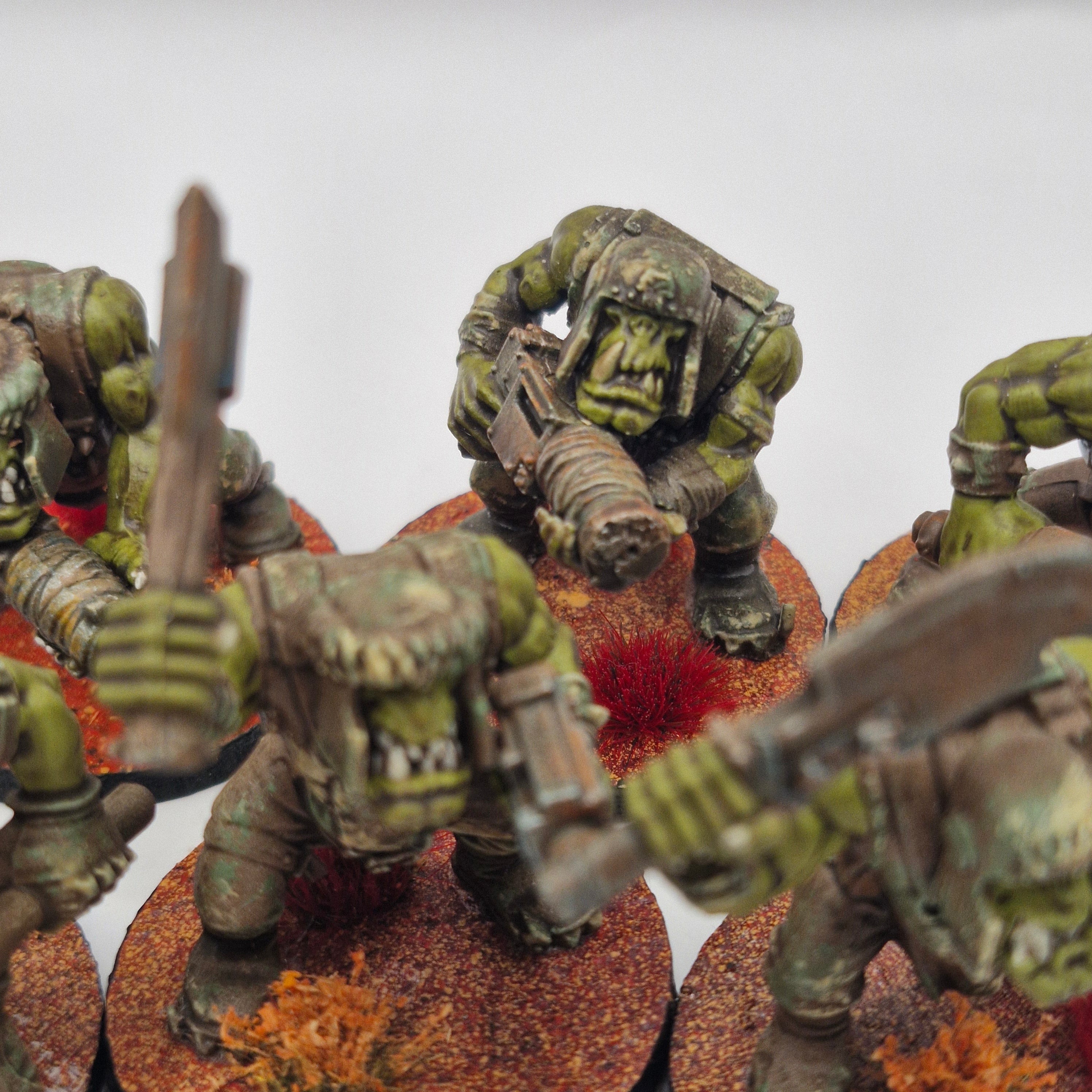 Warhammer 40k Ork Boys x10 - Painted AC040 - Image 5