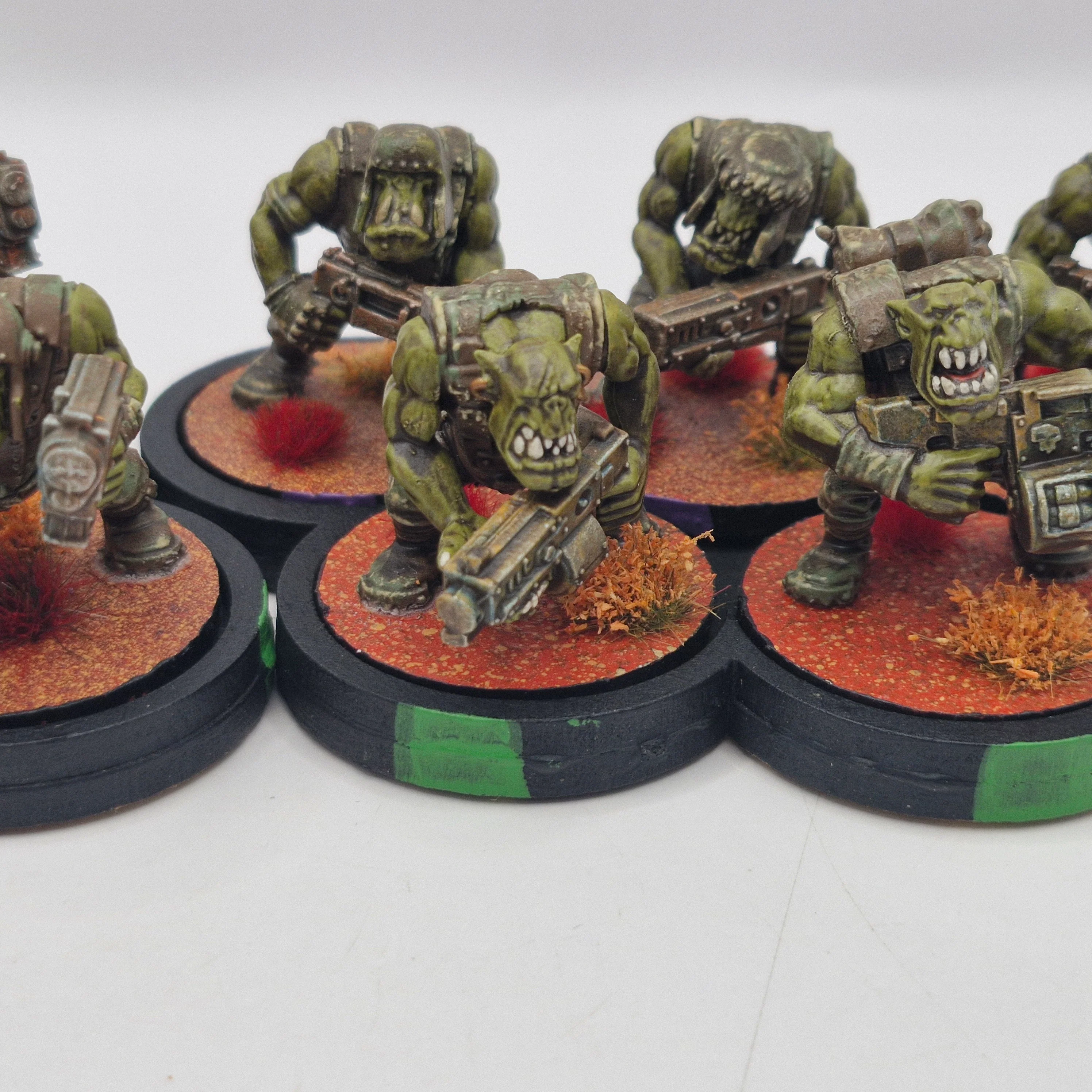 Warhammer 40k Ork Boys x10 - Painted AE132 - Image 4