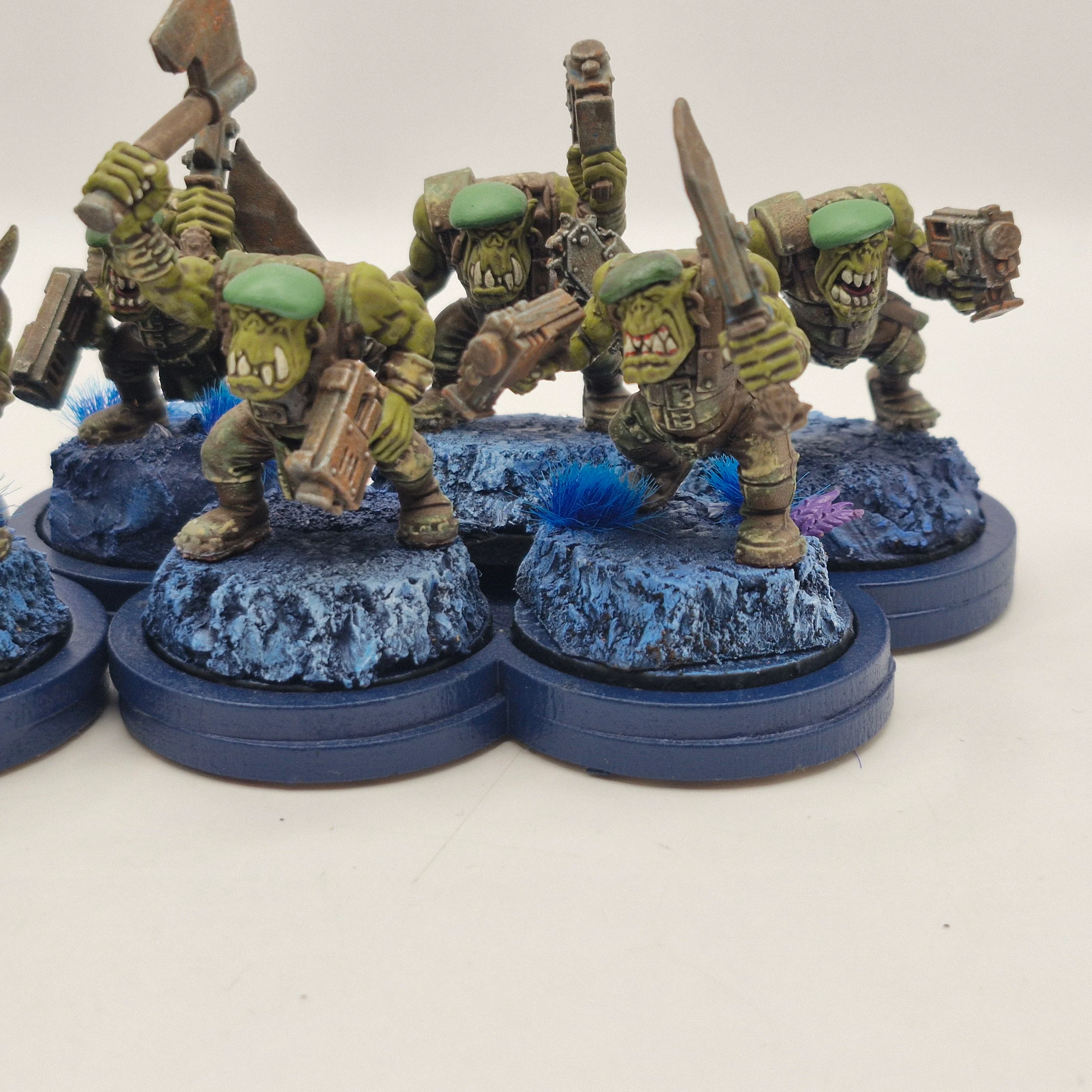 Warhammer 40k Ork Boys x10 - Painted AK014 - Image 4