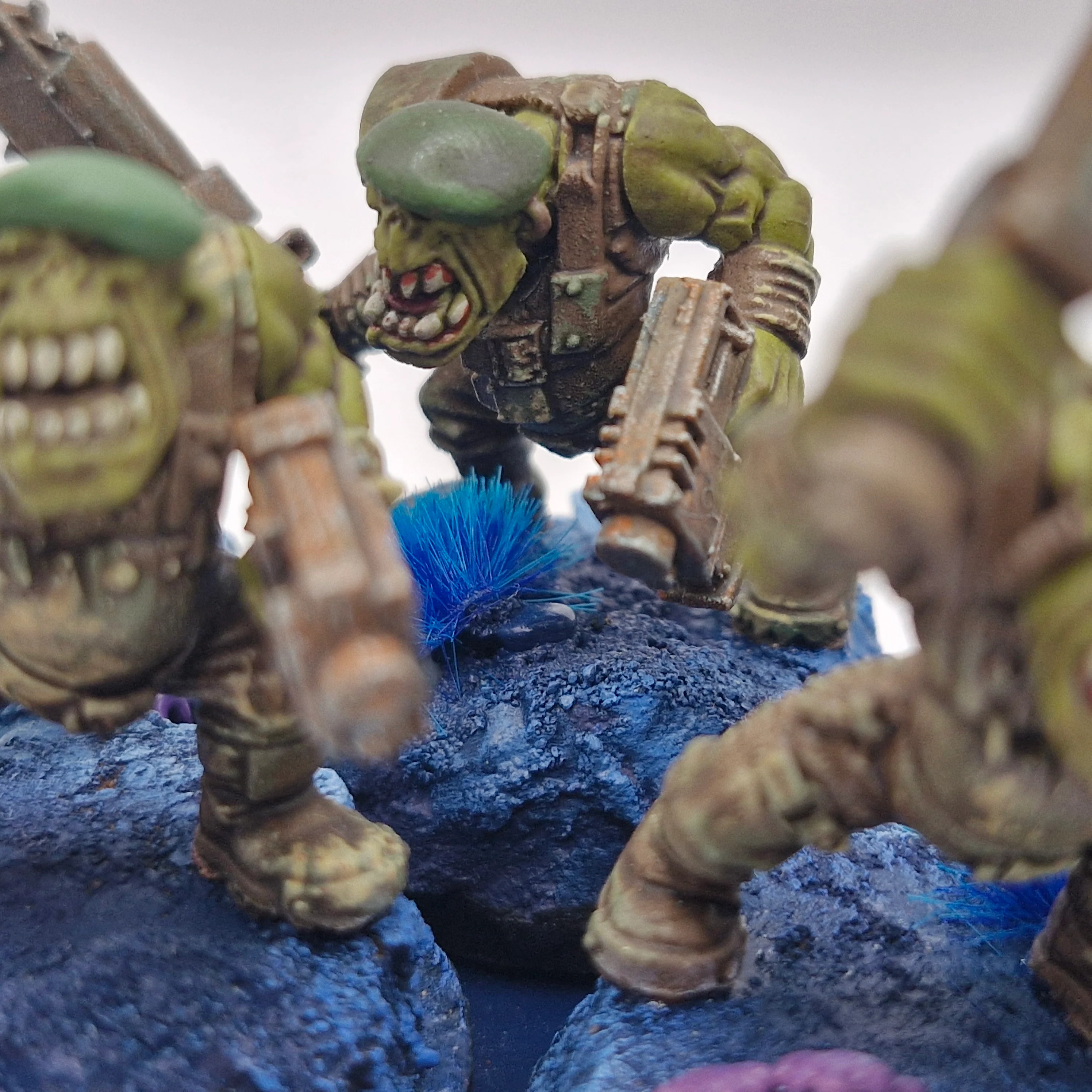 Warhammer 40k Ork Boys x10 - Painted AK014 - Image 6