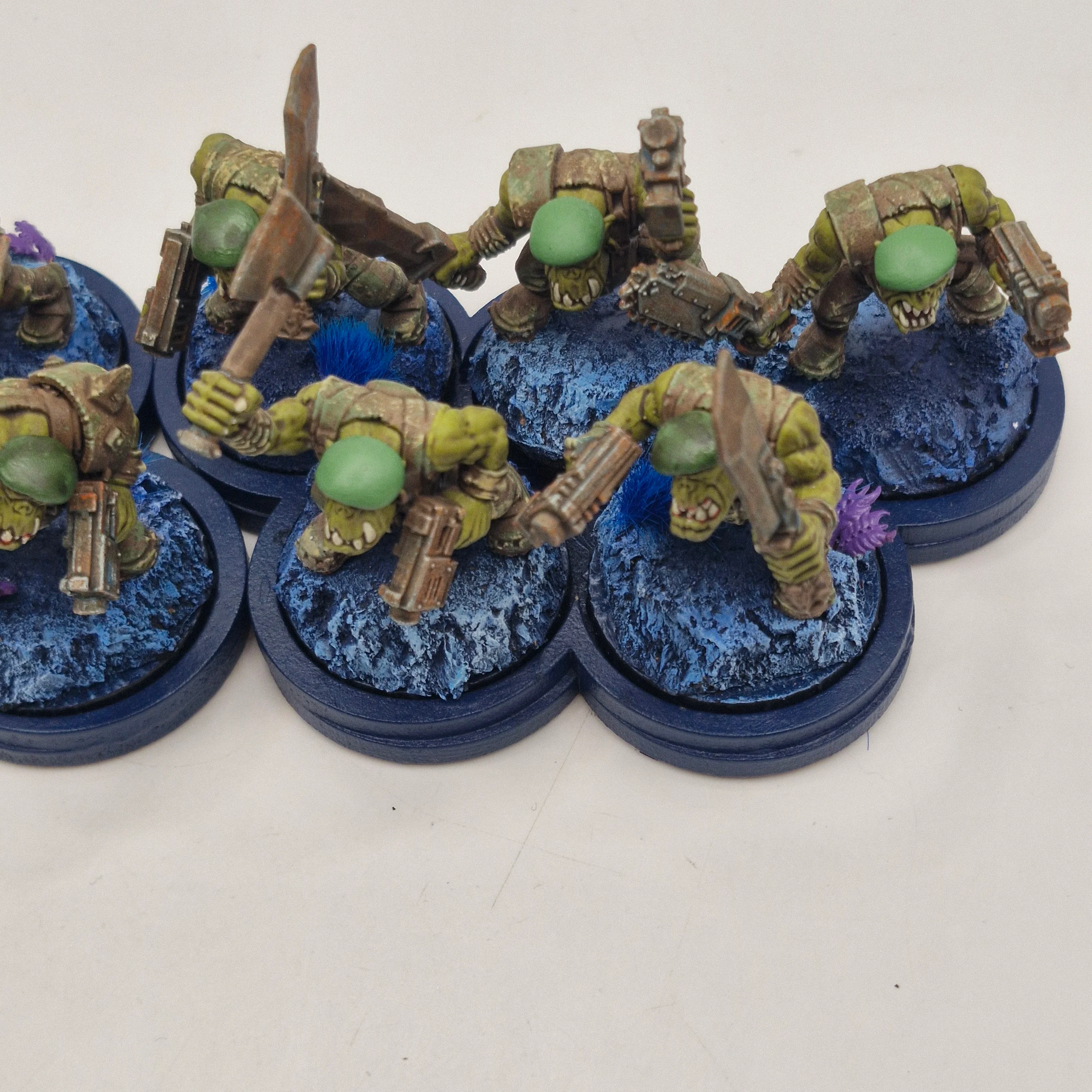 Warhammer 40k Ork Boys x10 - Painted AK014 - Image 8