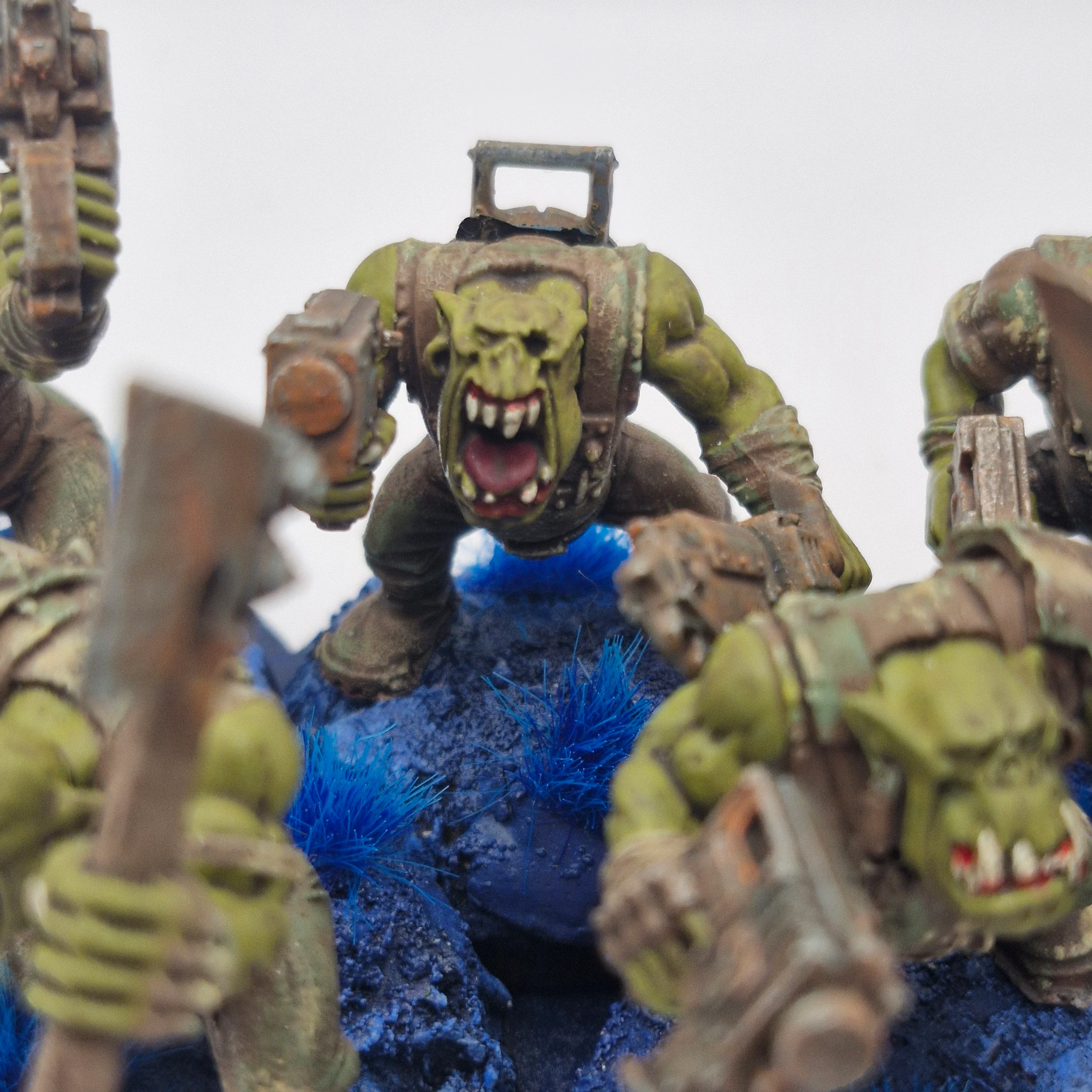 Warhammer 40k Ork Boys x10 - Painted AT016 - Image 8