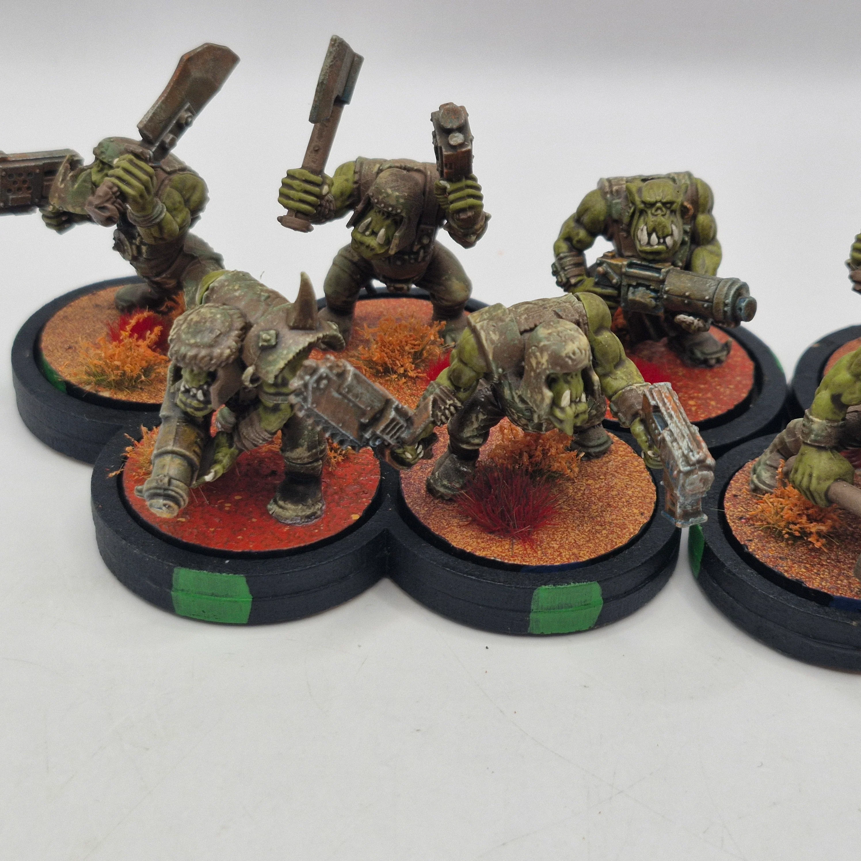 Warhammer 40k Ork Boys x10 - Painted AZ011 - Image 2