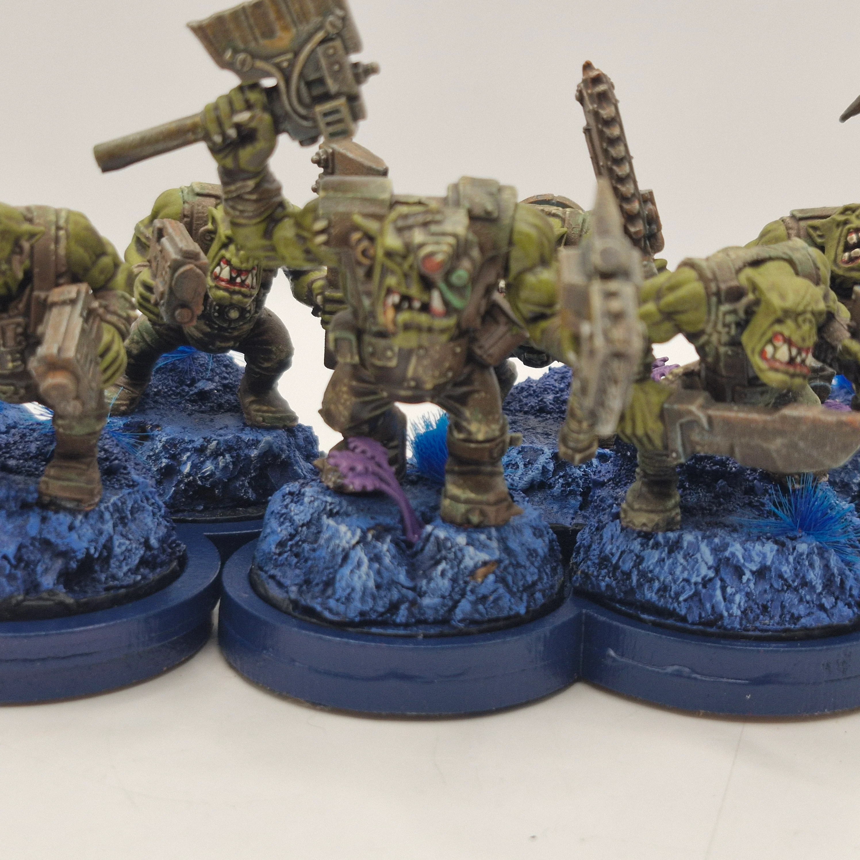 Warhammer 40k Ork Boys x10 - Painted BJ253 - Image 2