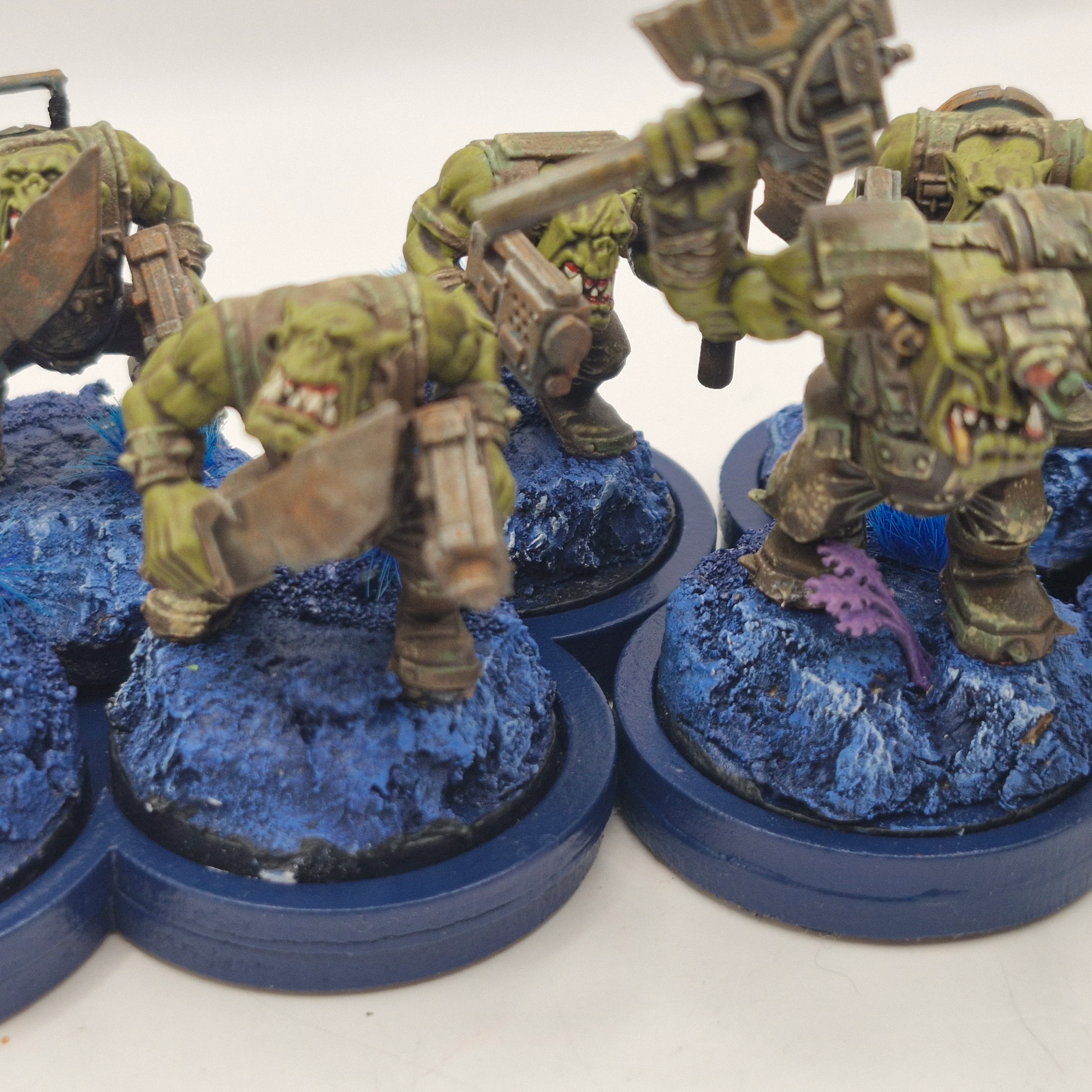 Warhammer 40k Ork Boys x10 - Painted BJ253 - Image 6