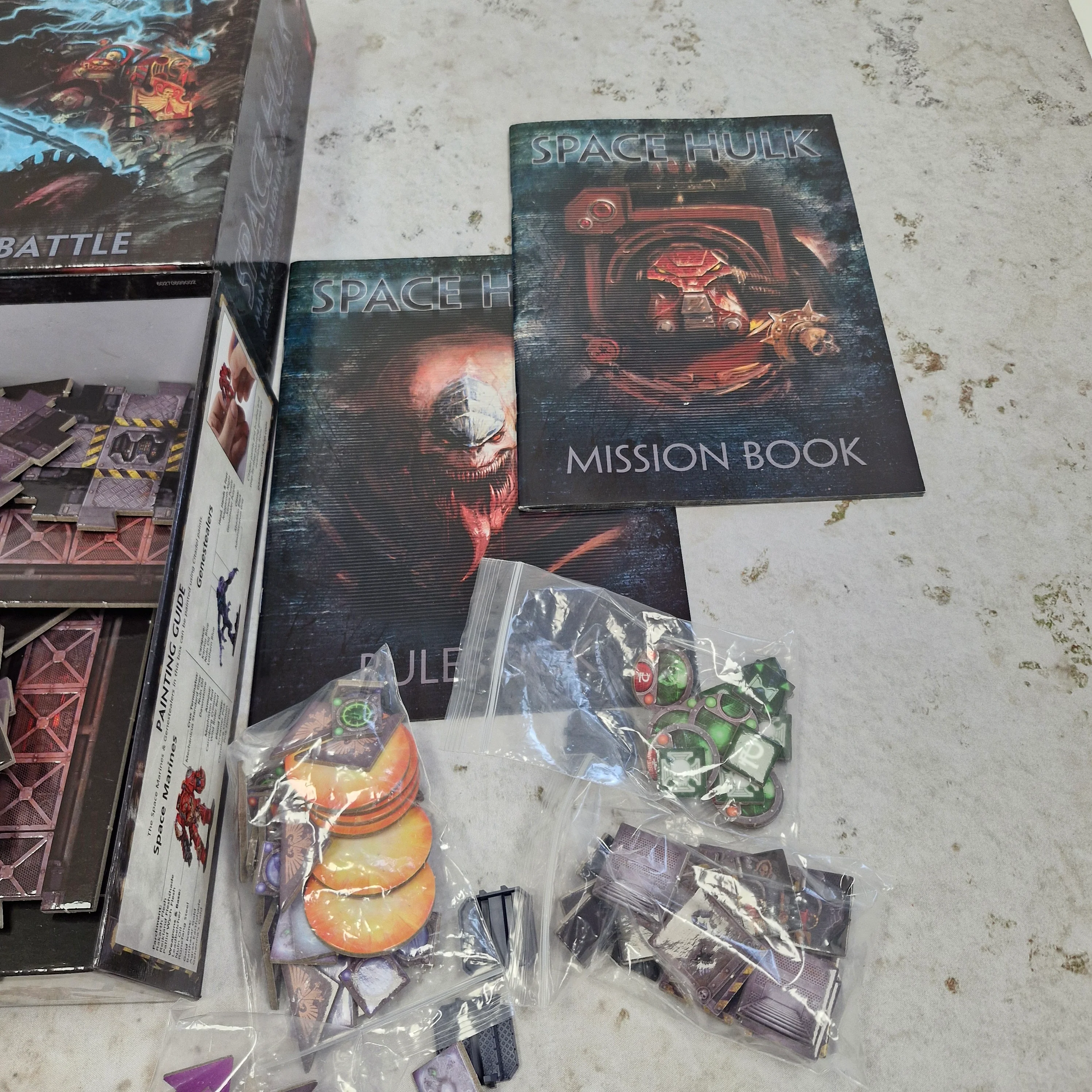 Warhammer 40k Space Hulk 2014 Board Game - missing Pieces AV323 - Image 7
