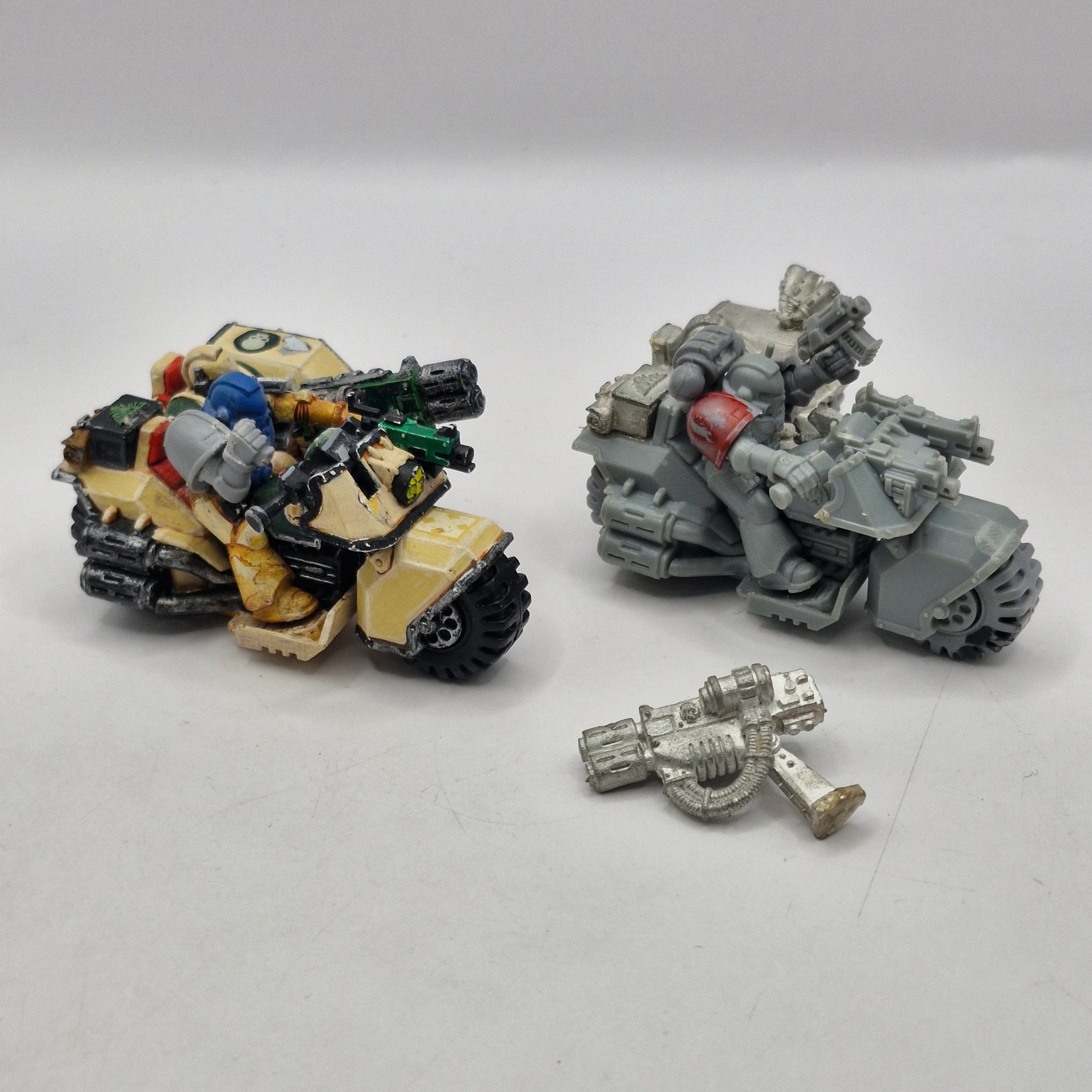 Warhammer 40k Space Marine Attack Bikes x2 BA081 - Image 2