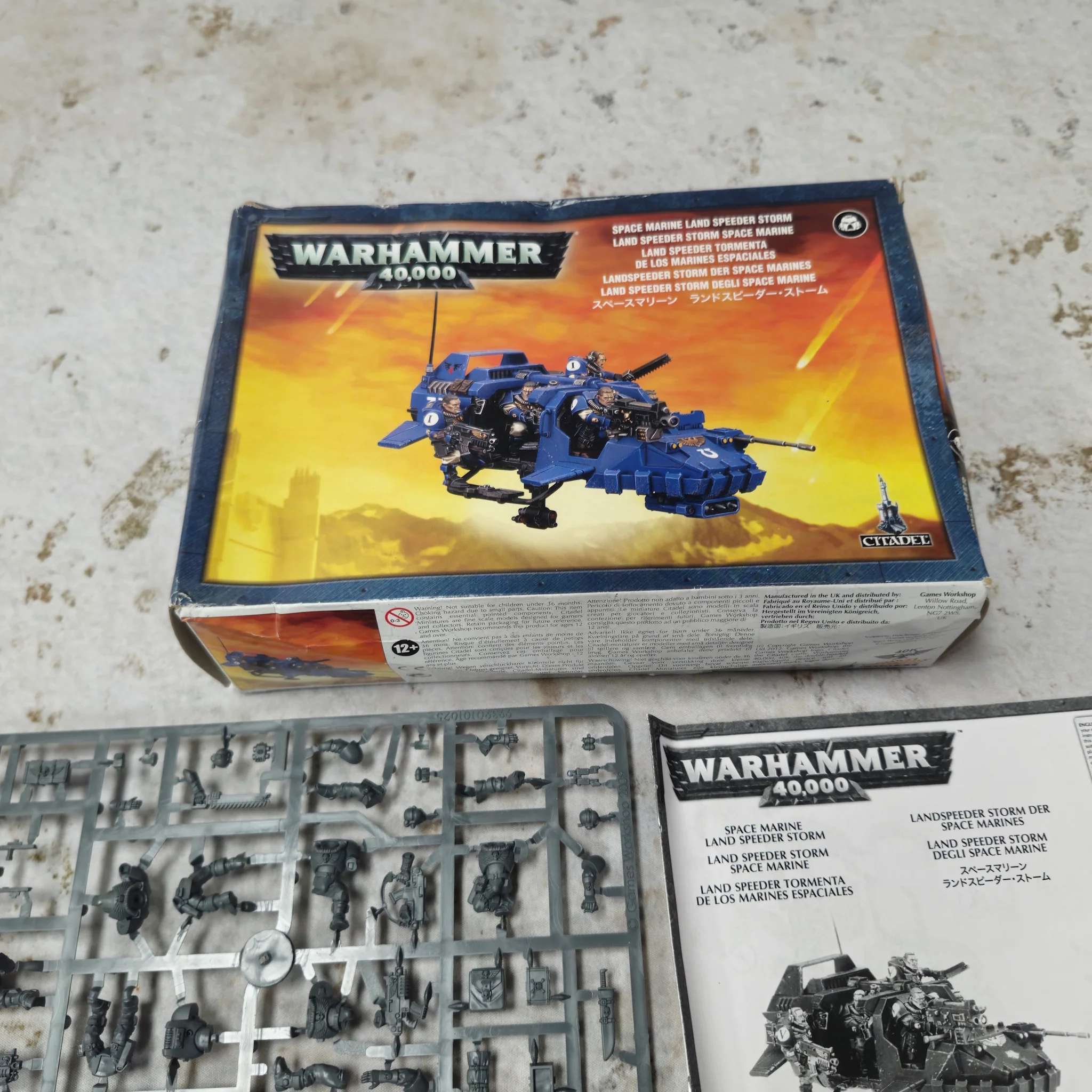 Warhammer 40k Space Marine Land Speeder Storm OOP BD516 - Image 7