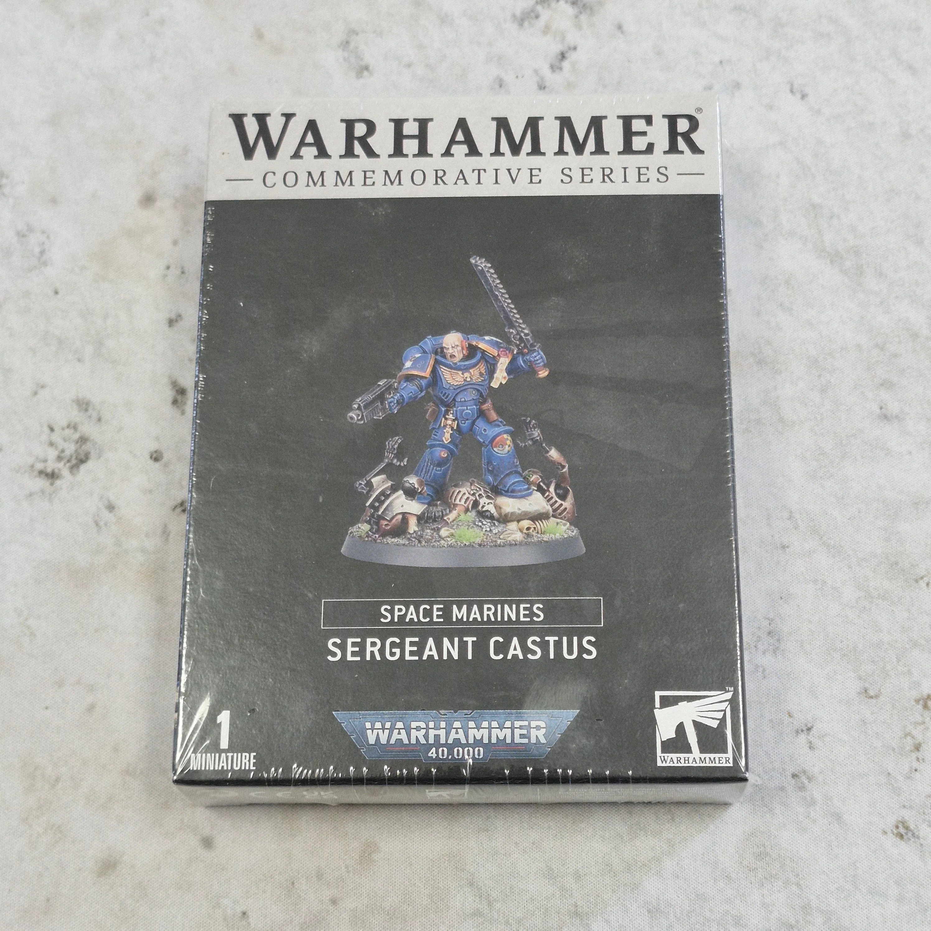 Warhammer 40k Space Marines Sergeant Castus - Commemorative Series AY220