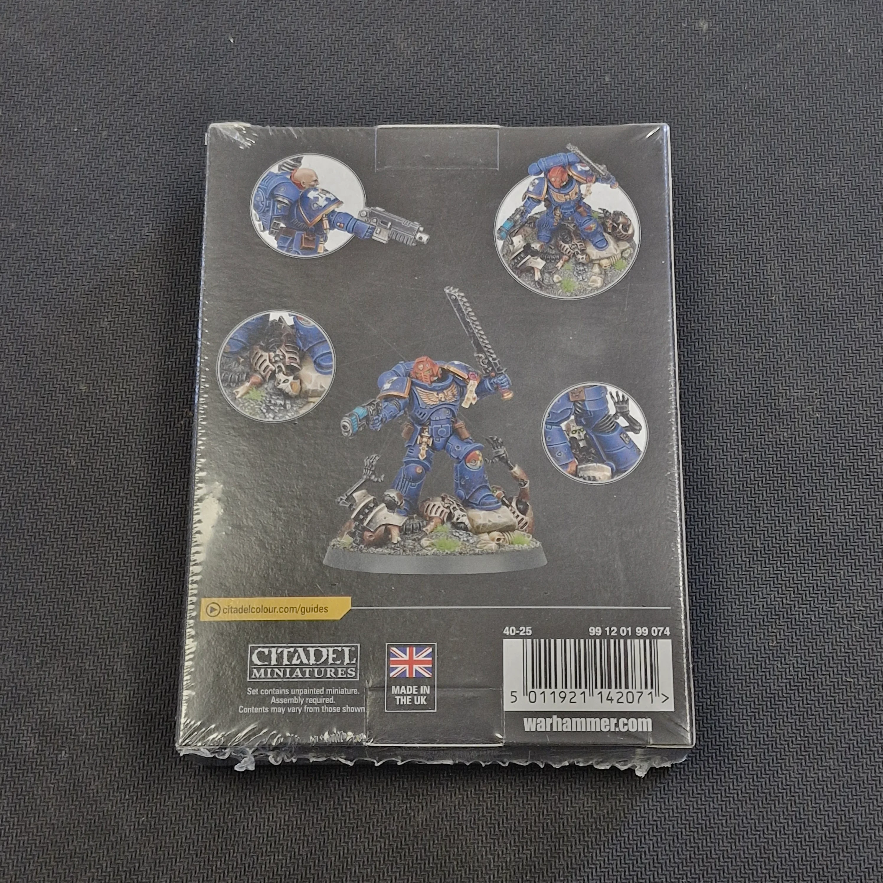 Warhammer 40k Space Marines Sergeant Castus - in Box BD351 - Image 2