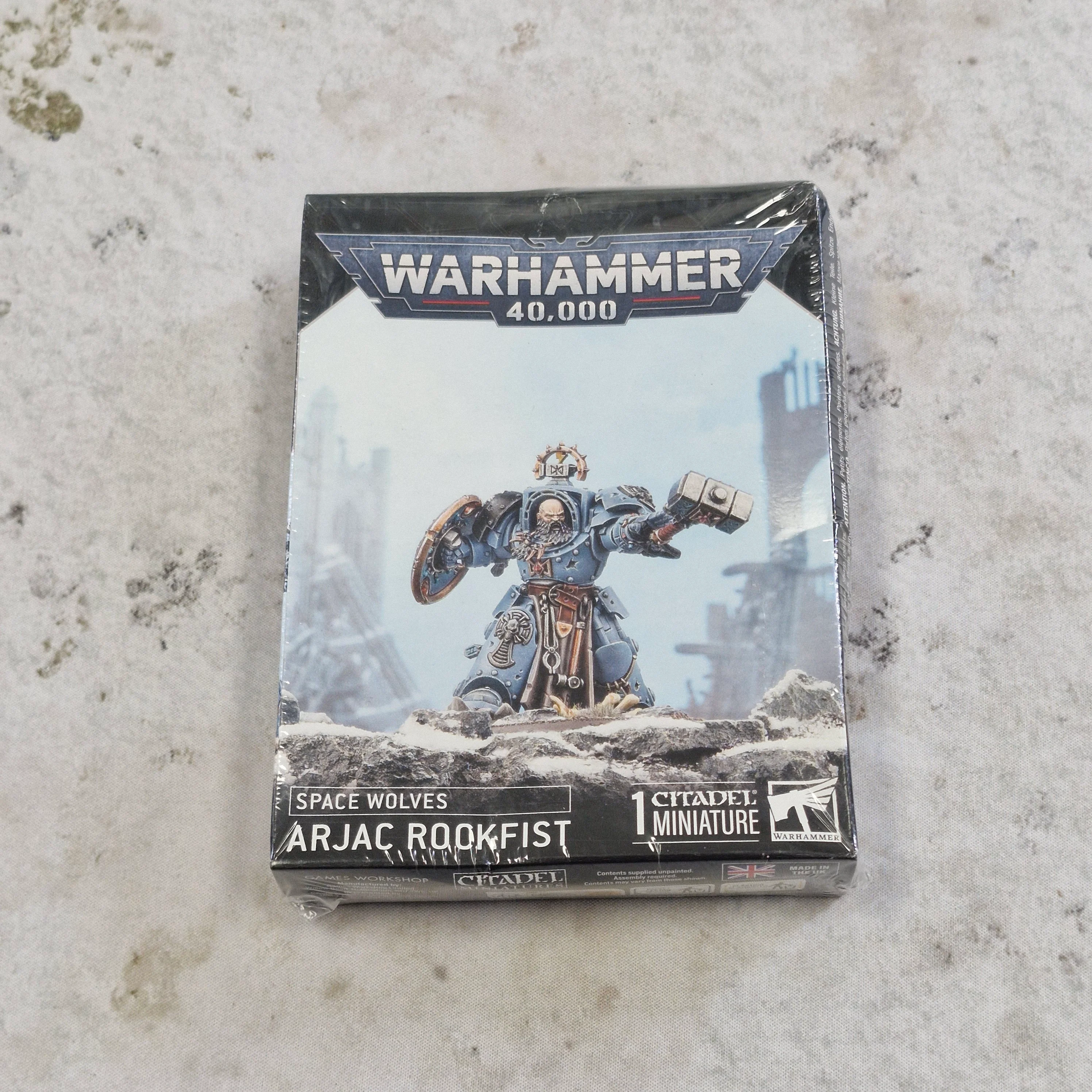Warhammer 40k Space Wolves Arjac Rockfist AY225