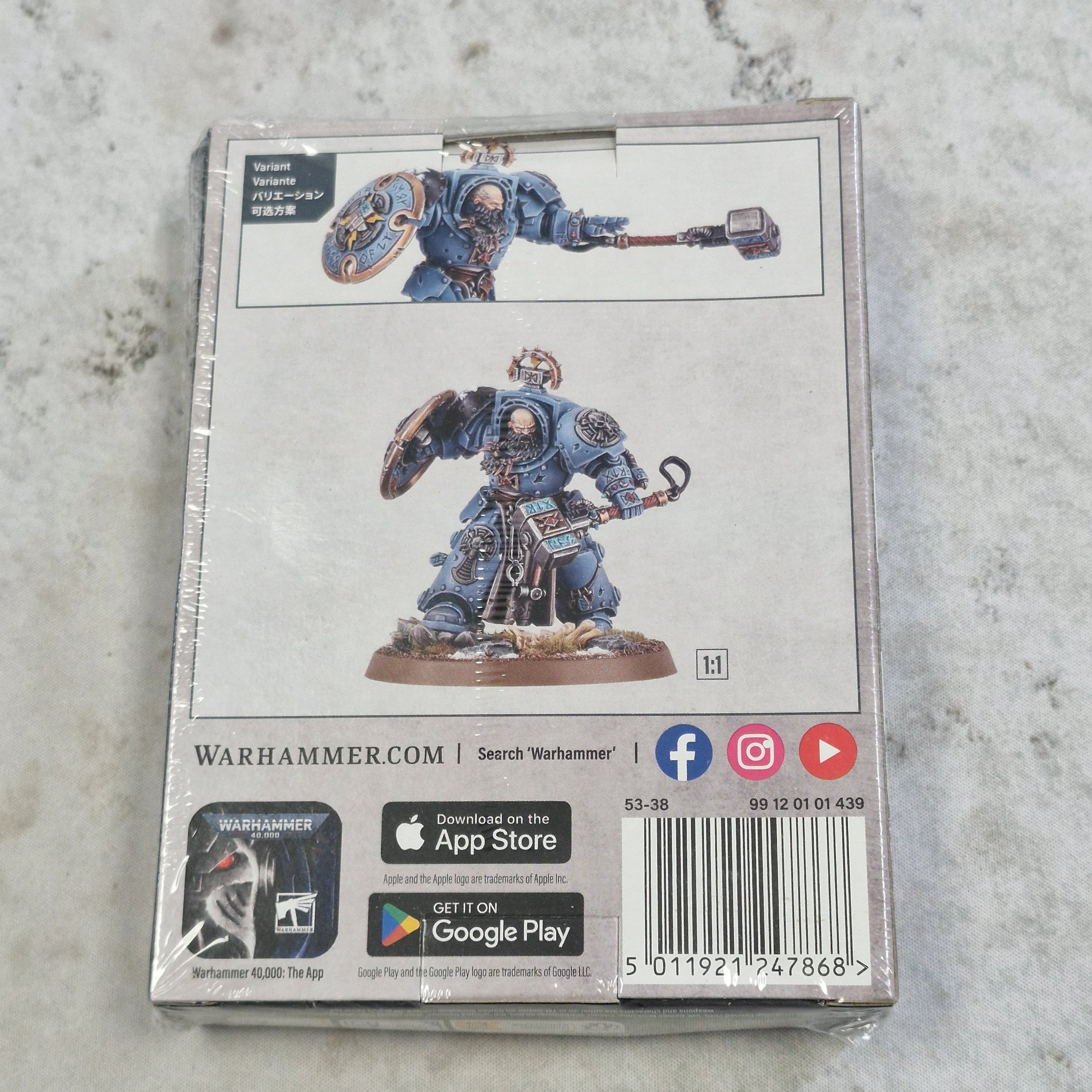 Warhammer 40k Space Wolves Arjac Rockfist AY225 - Image 3