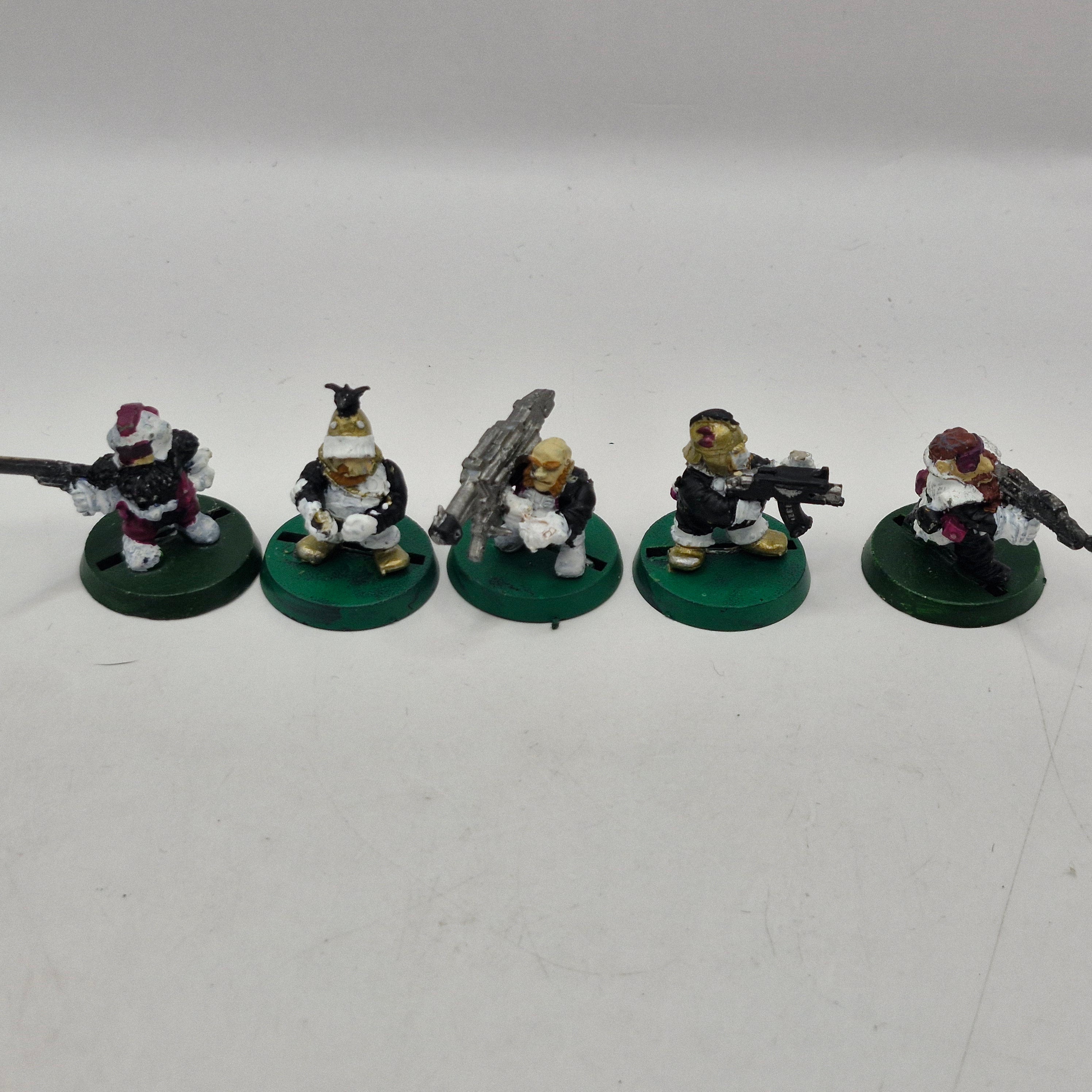 Warhammer 40k Squats x5 - Rogue Trader era Metal AT036