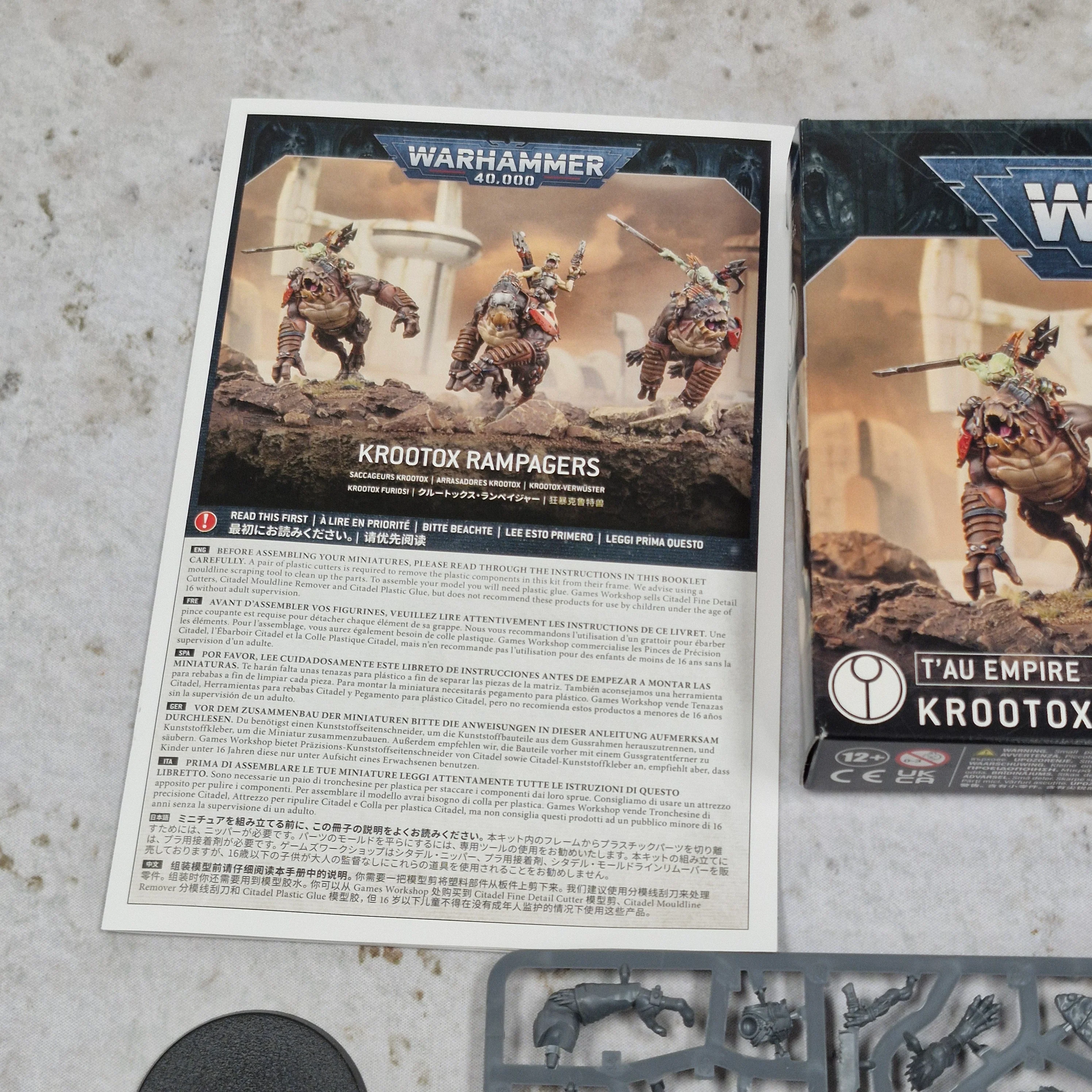 Warhammer 40k T'au Empire Krootox Rampagers AY246 - Image 5